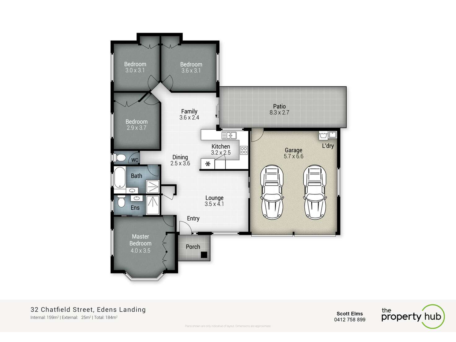 Floorplan of Homely house listing, 32 Chatfield Street, Edens Landing QLD 4207