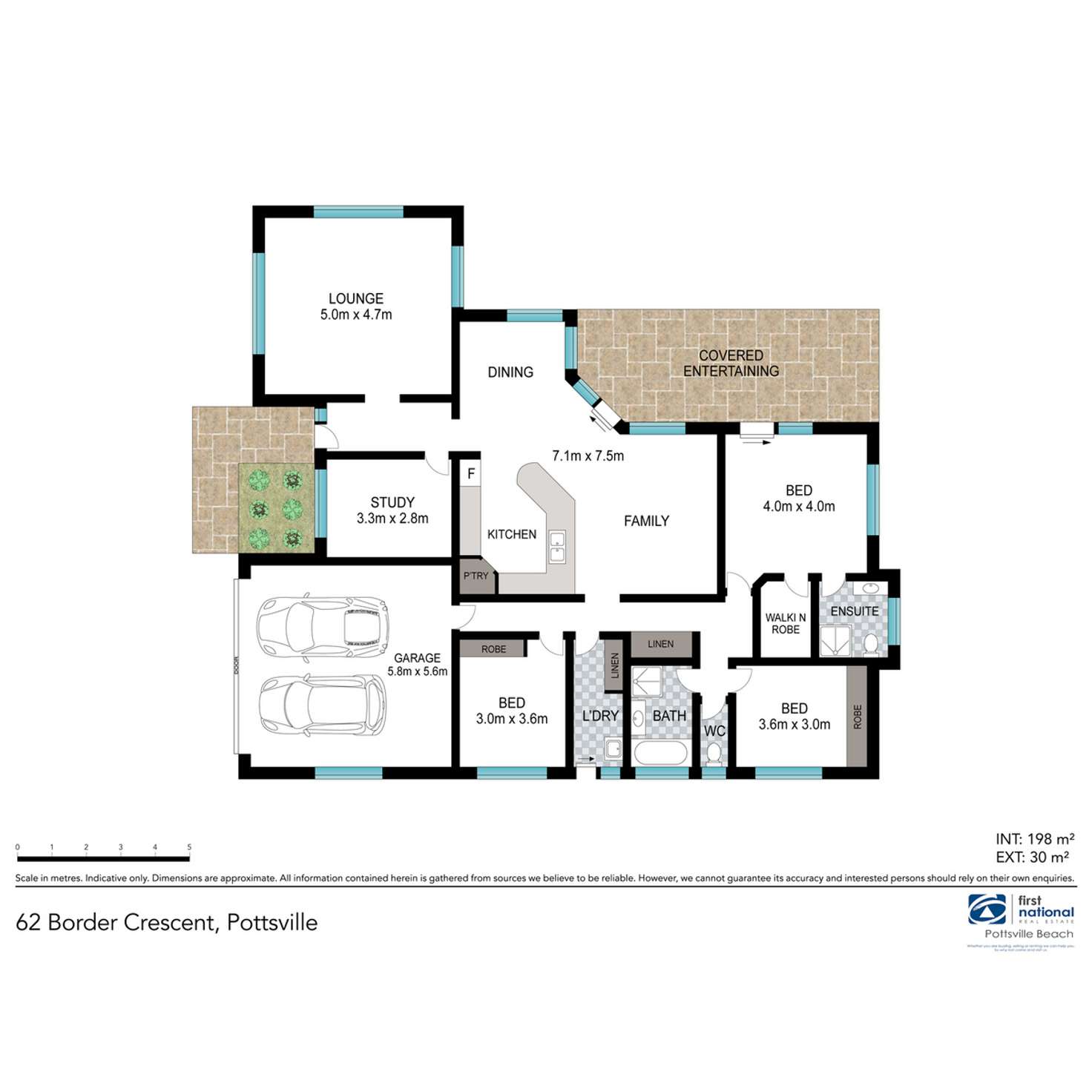 Floorplan of Homely house listing, 62 Border Crescent, Pottsville NSW 2489