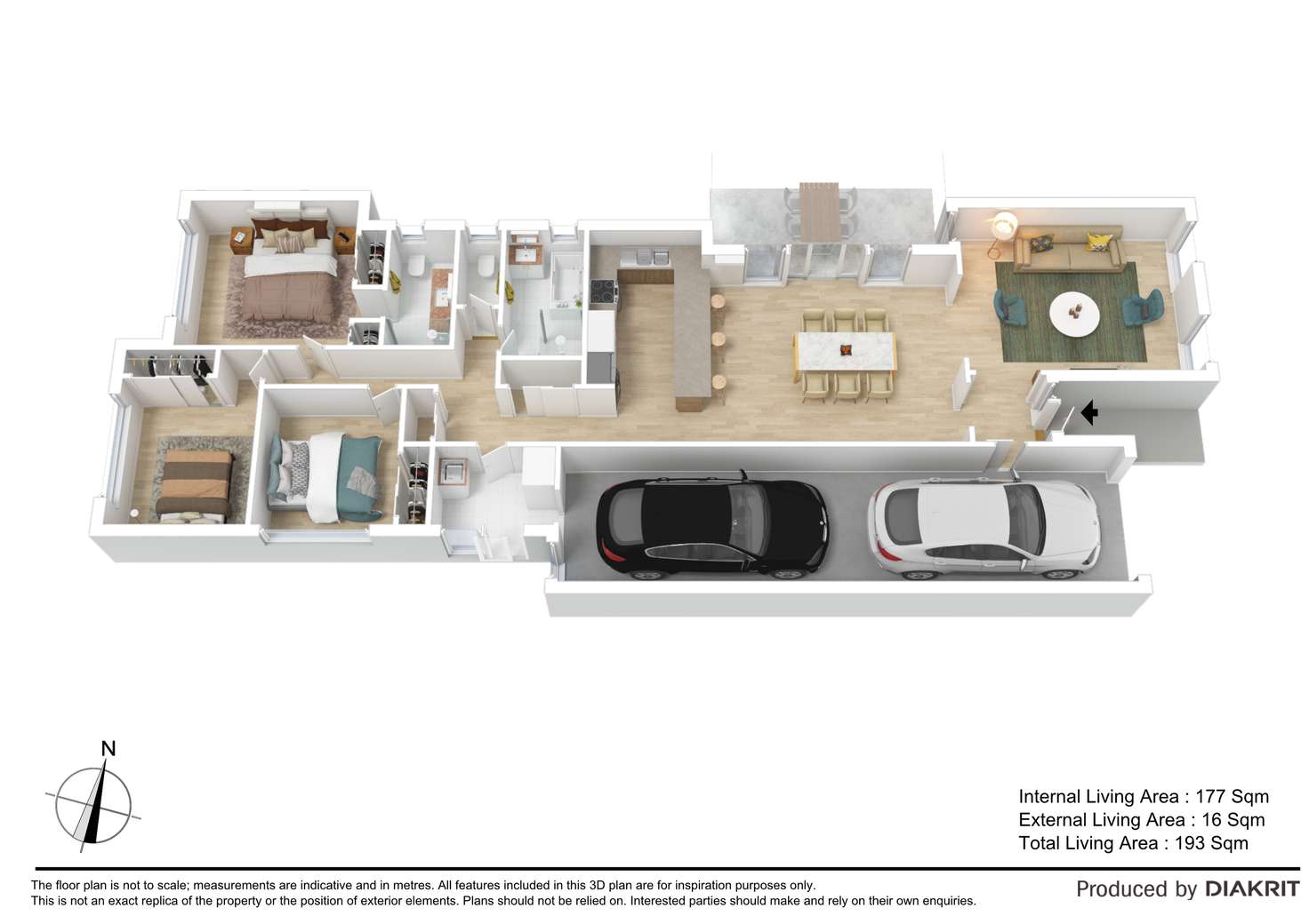 Floorplan of Homely unit listing, 8/15 Dunes Court, Peregian Springs QLD 4573