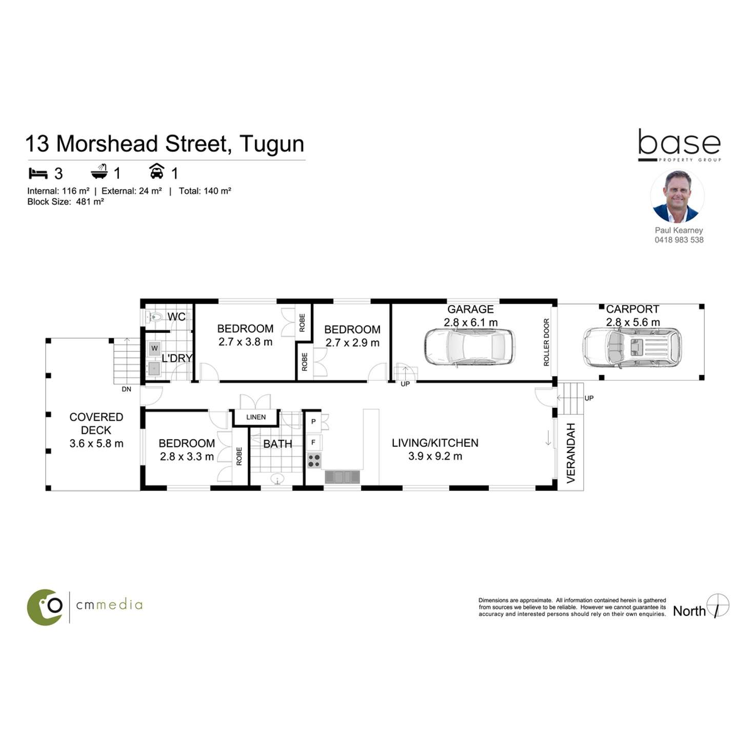 Floorplan of Homely house listing, 13 Morshead Street, Tugun QLD 4224