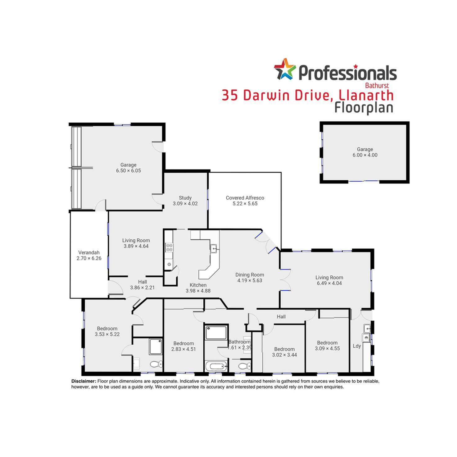Floorplan of Homely house listing, 35 Darwin Drive, Llanarth NSW 2795