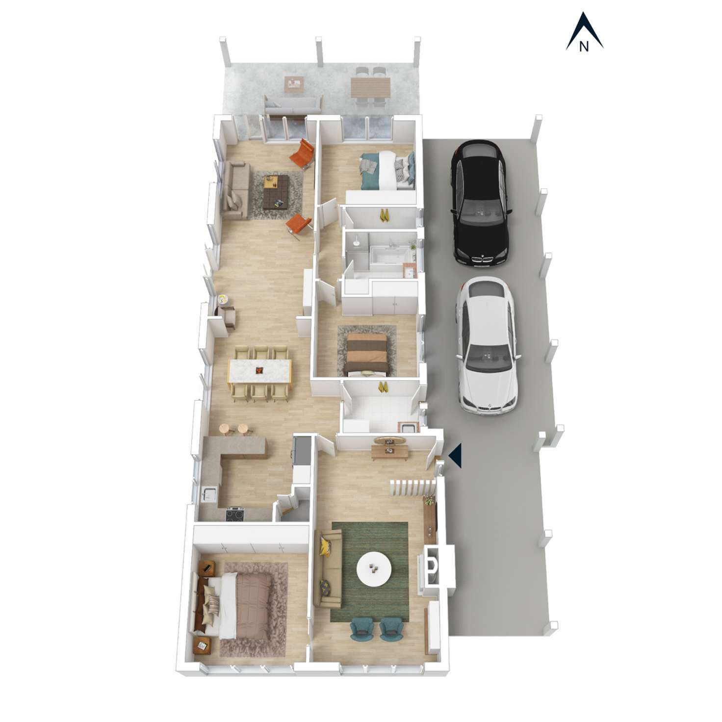 Floorplan of Homely house listing, 27 Sherwood Avenue, Rosebud VIC 3939