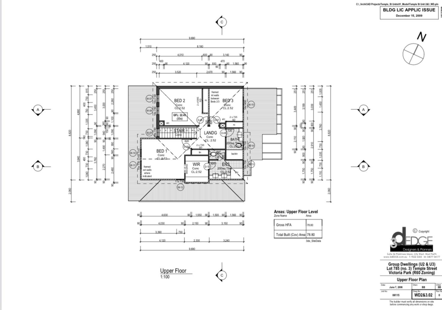Floorplan of Homely house listing, 3B Temple Street, Victoria Park WA 6100