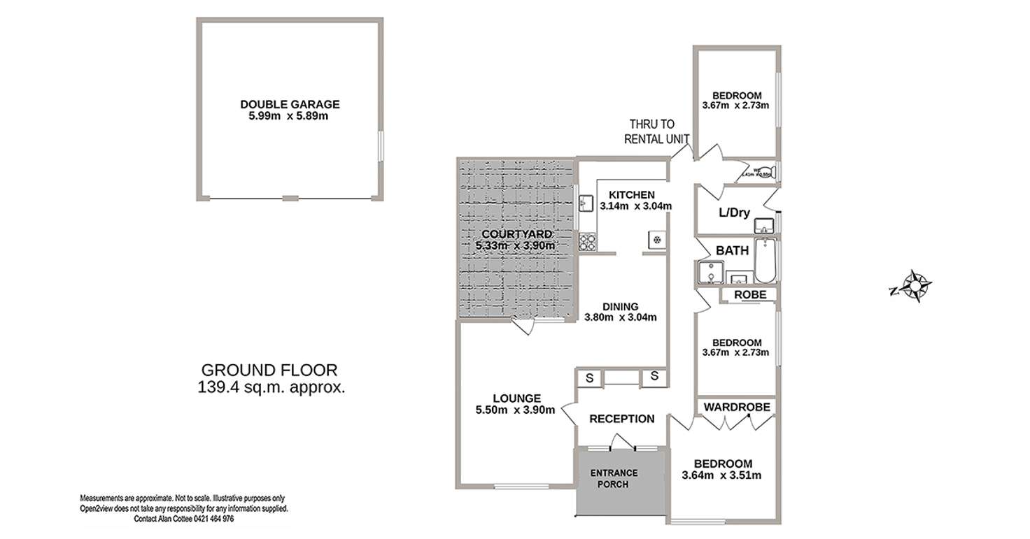 Floorplan of Homely house listing, 402 Somerville Road, Hornsby Heights NSW 2077