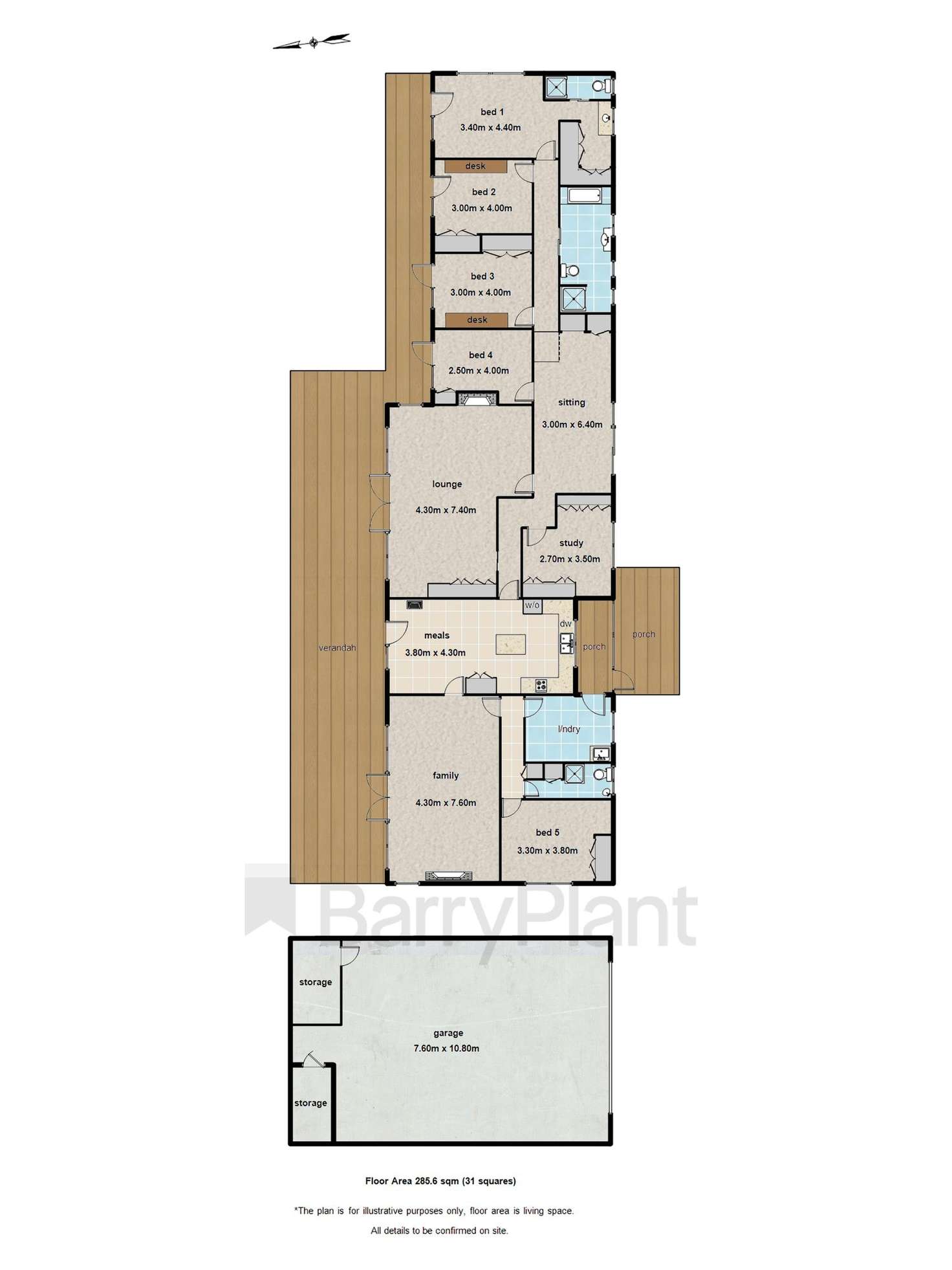 Floorplan of Homely house listing, Lot 1/191 Spillers Road, Macclesfield VIC 3782