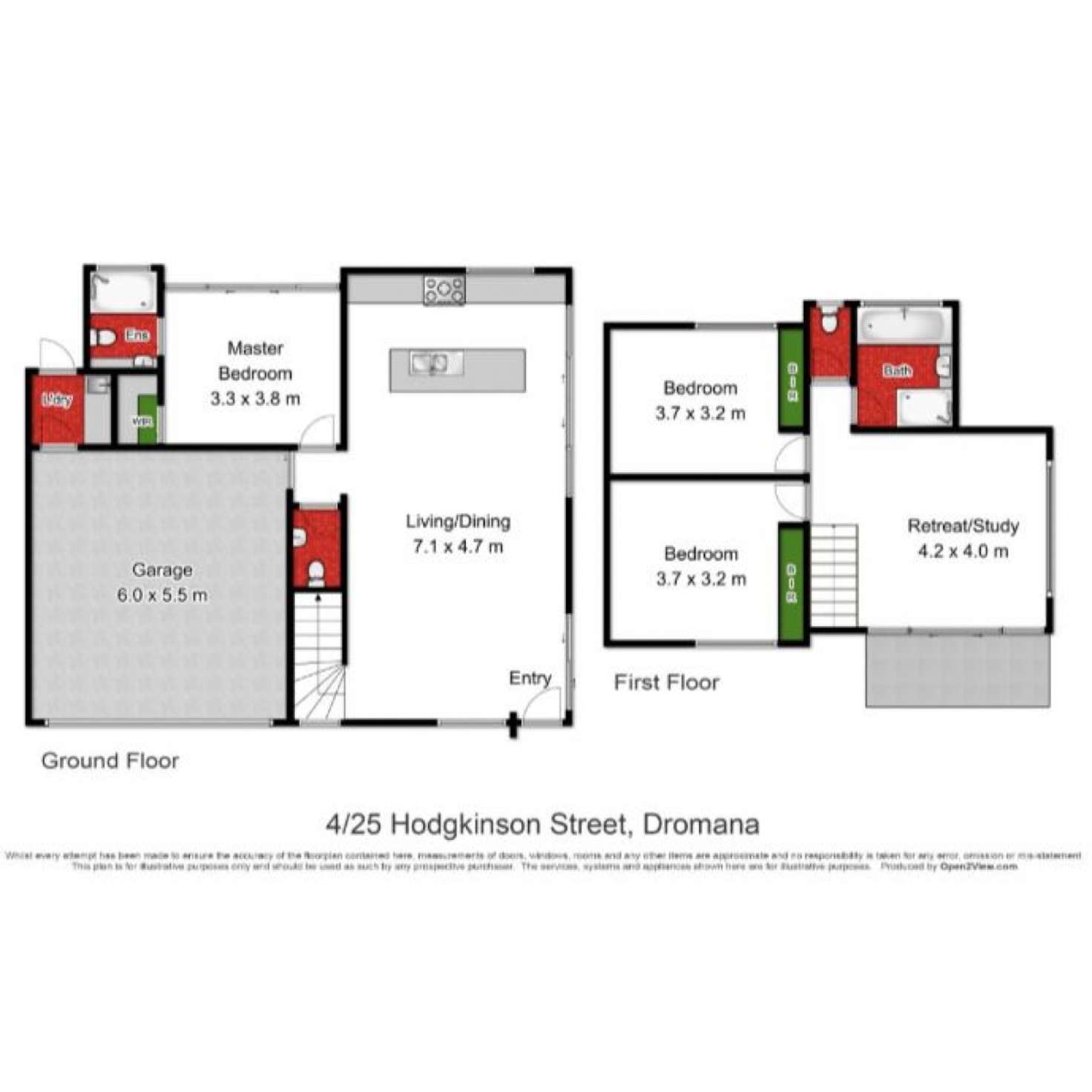 Floorplan of Homely house listing, 4/25 Hodgkinson Street, Dromana VIC 3936