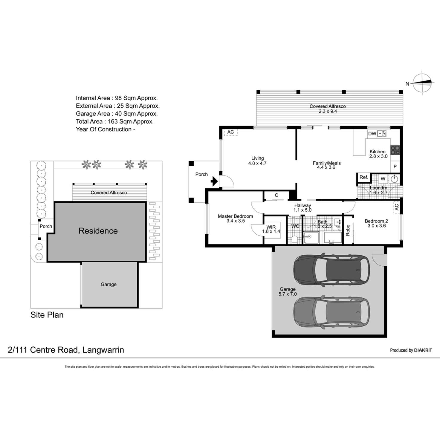 Floorplan of Homely unit listing, 2/111 Centre Road, Langwarrin VIC 3910