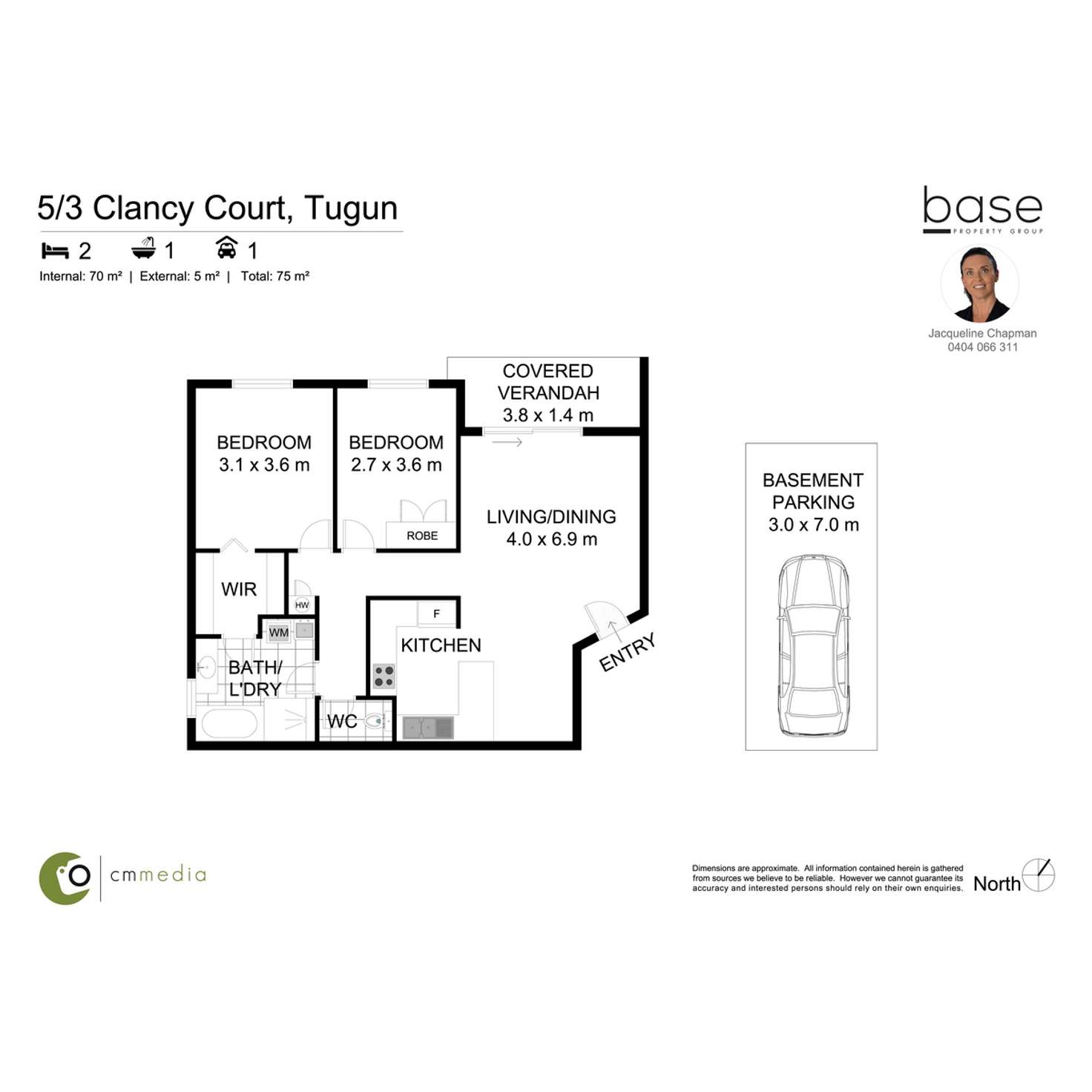 Floorplan of Homely apartment listing, 5/3 Clancy Court, Tugun QLD 4224
