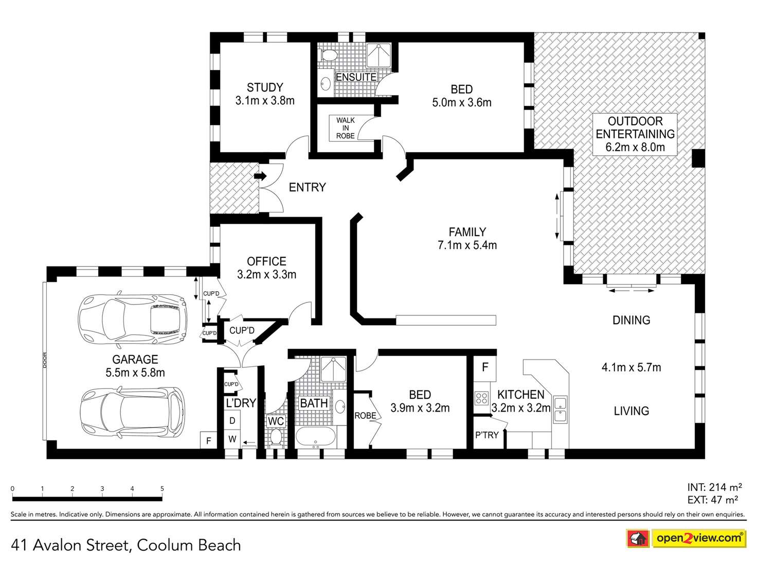 Floorplan of Homely house listing, 41 Avalon Street, Coolum Beach QLD 4573