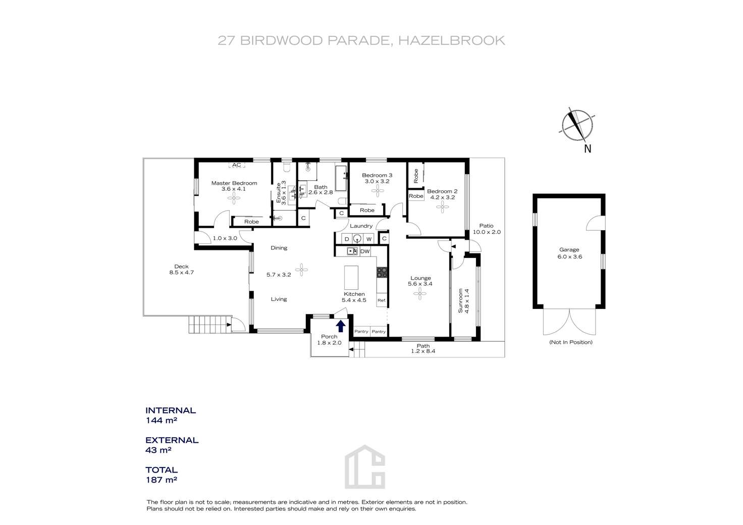 Floorplan of Homely house listing, 27 Birdwood Parade, Hazelbrook NSW 2779