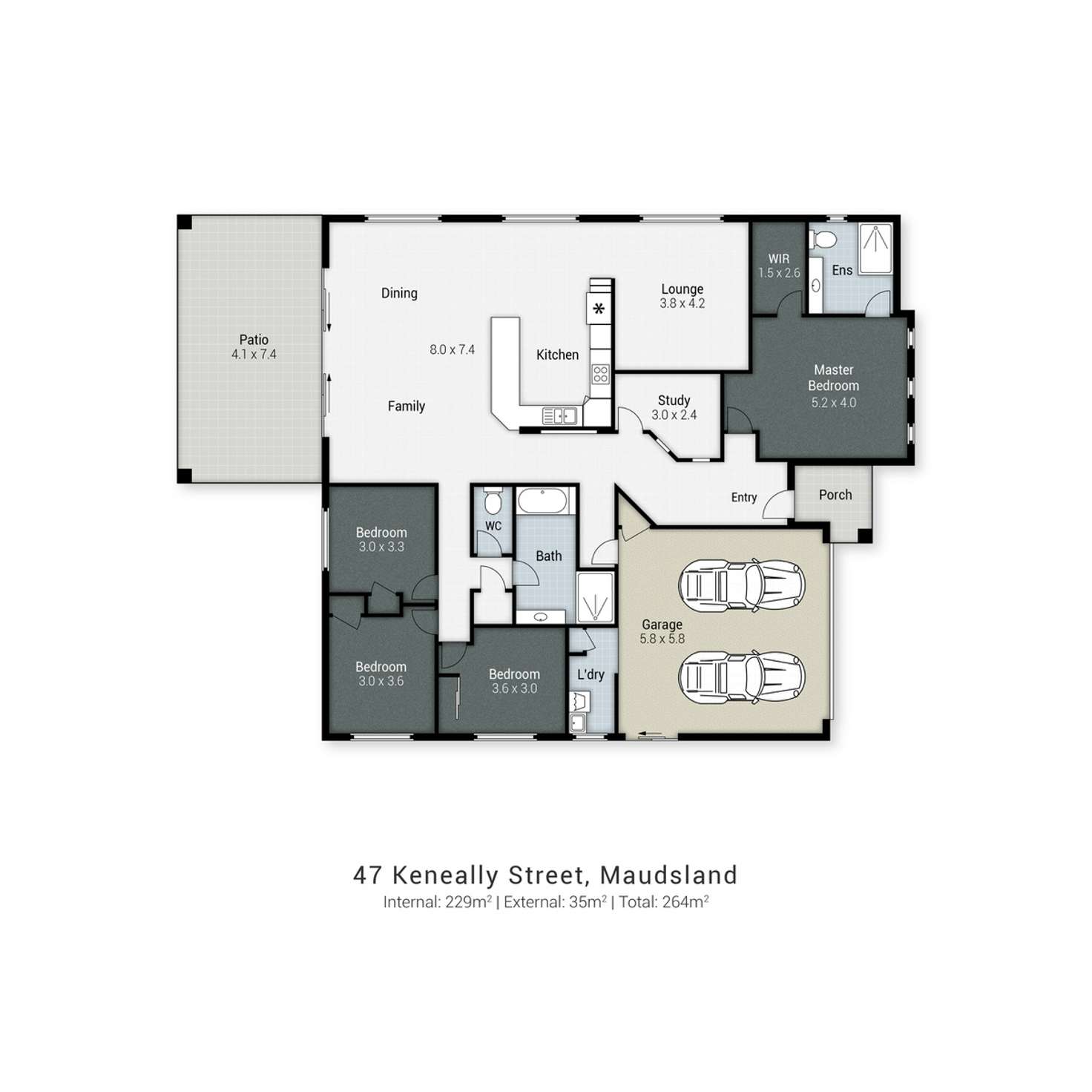 Floorplan of Homely house listing, 47 Keneally Street, Maudsland QLD 4210