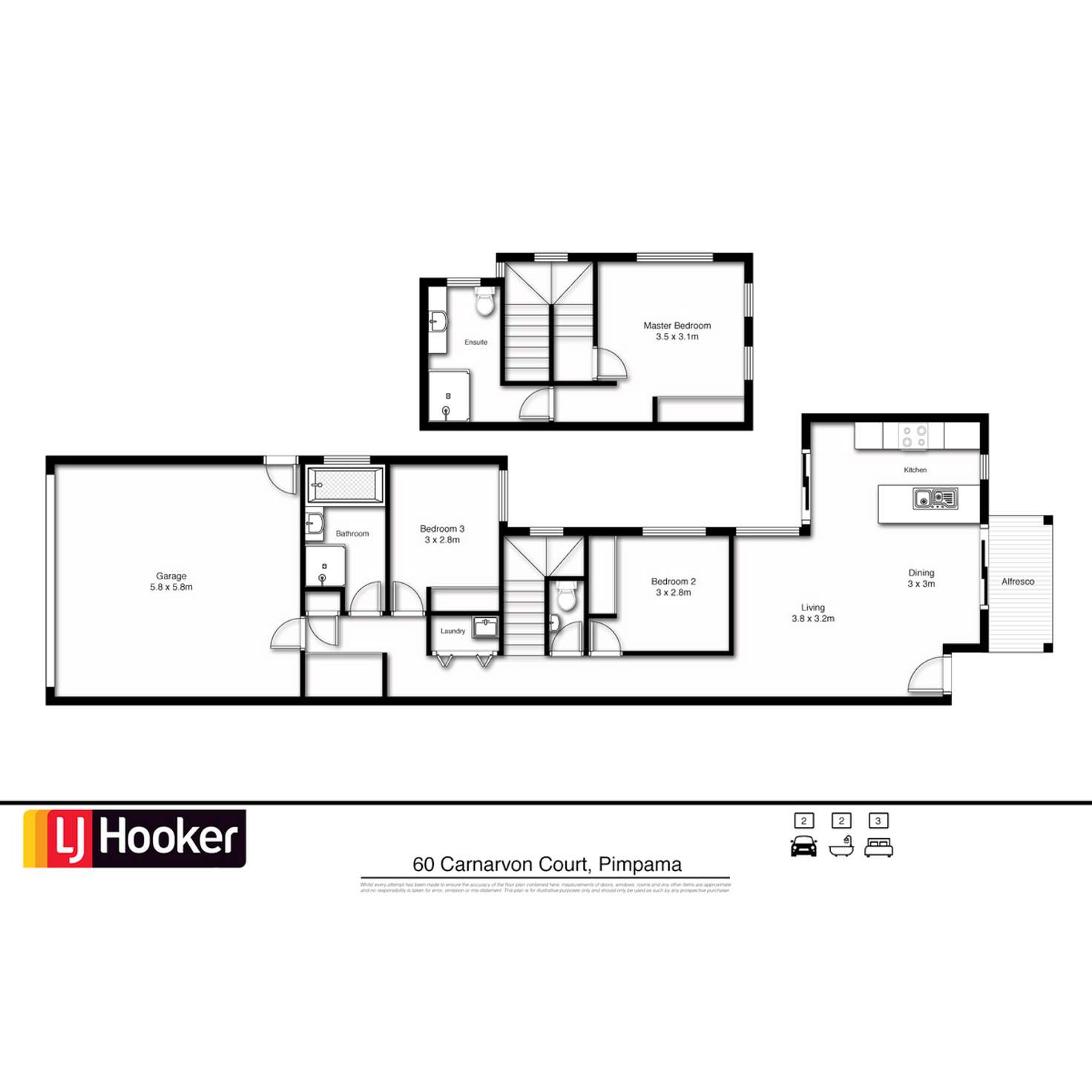 Floorplan of Homely house listing, 60 Carnarvon Court, Pimpama QLD 4209