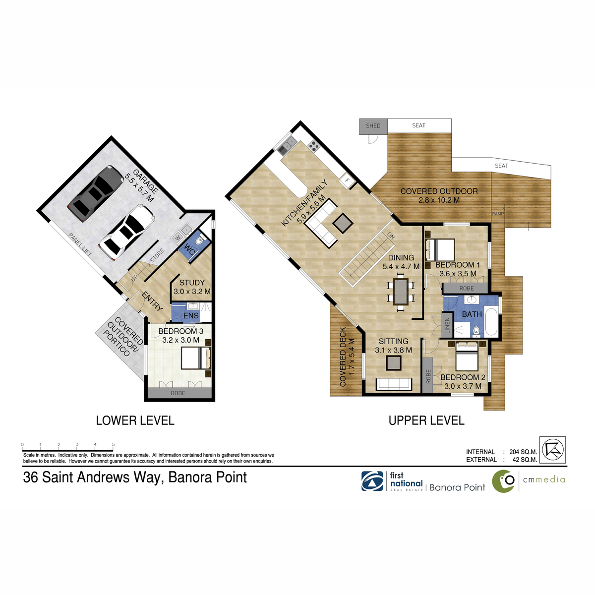 Floorplan of Homely house listing, 36 St Andrews Way, Banora Point NSW 2486