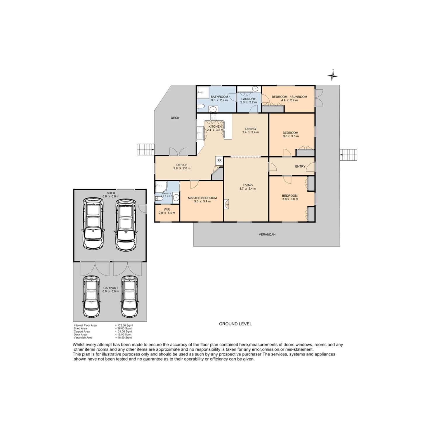 Floorplan of Homely house listing, 241 Campbell Street, Newtown QLD 4350