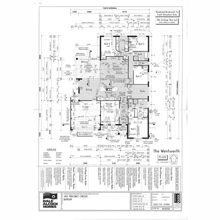 Floorplan of Homely house listing, 10 Freycinet Circuit, Aubin Grove WA 6164