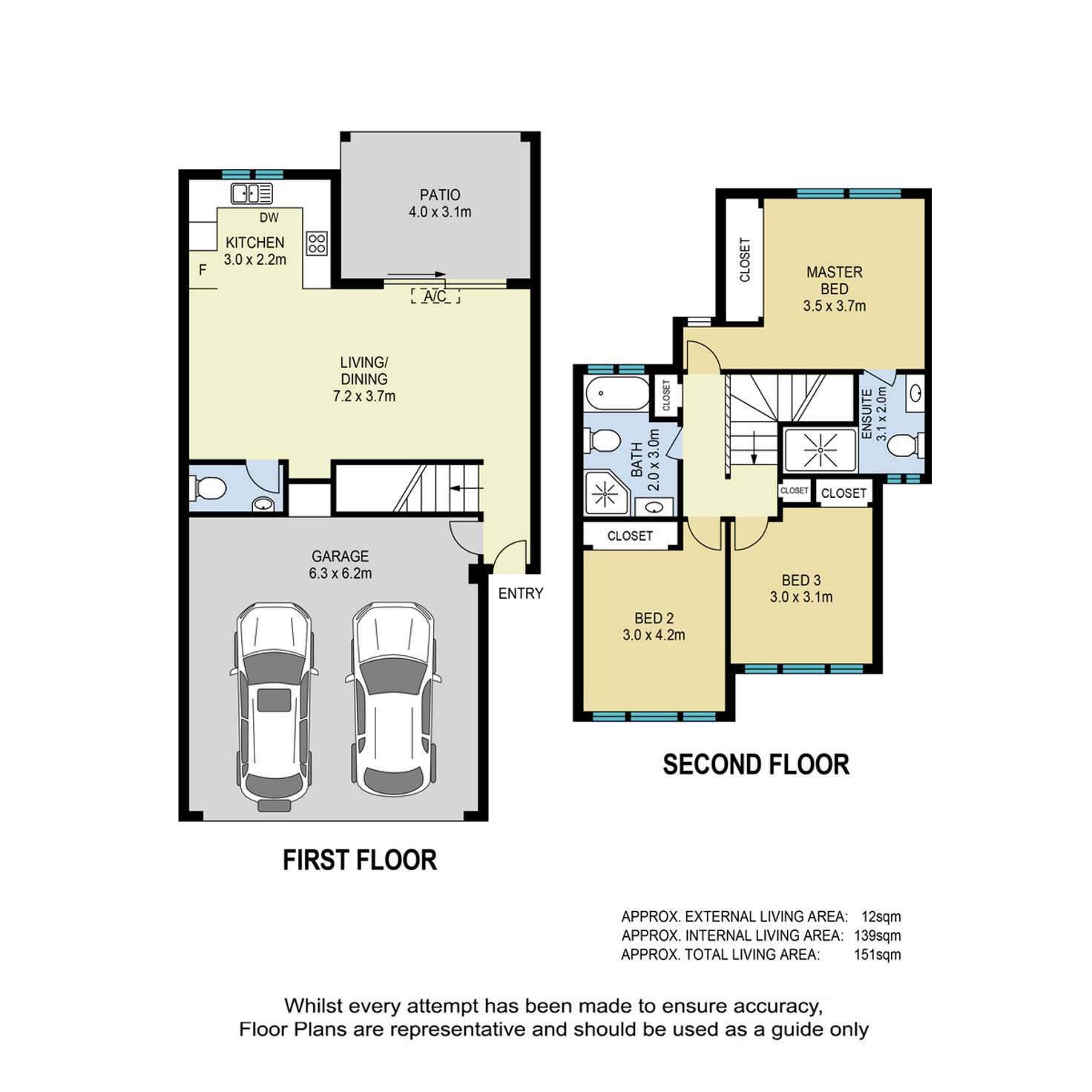 Floorplan of Homely townhouse listing, 39/3 Grange Court, Capalaba QLD 4157