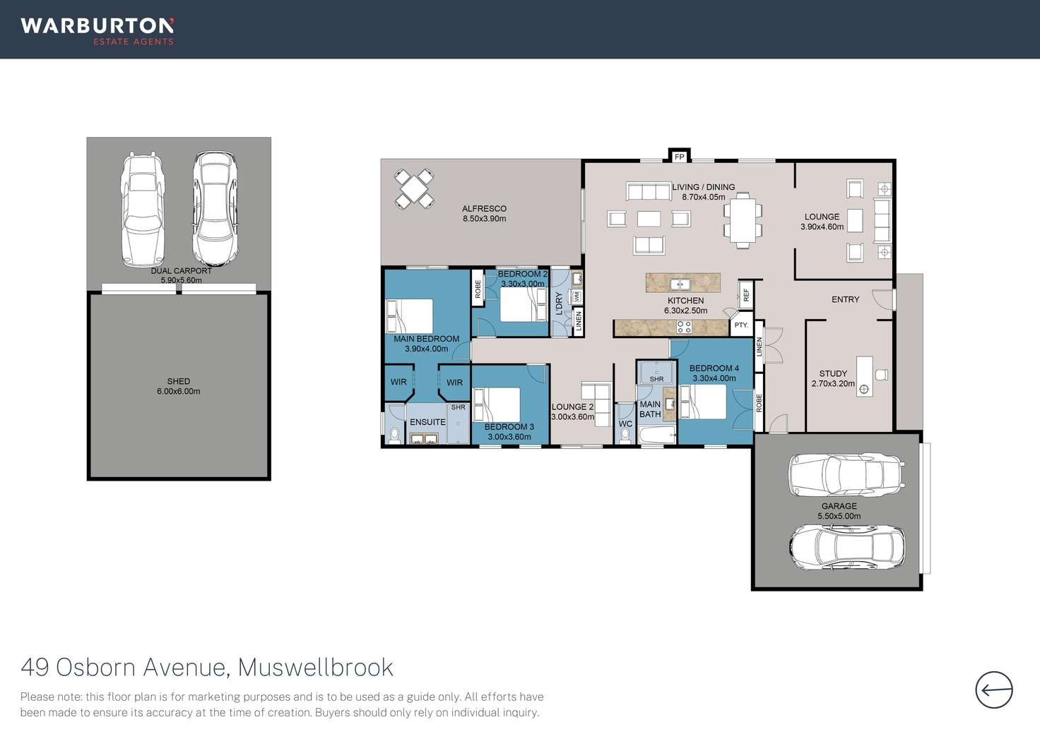 Floorplan of Homely house listing, 49 Osborn Avenue, Muswellbrook NSW 2333