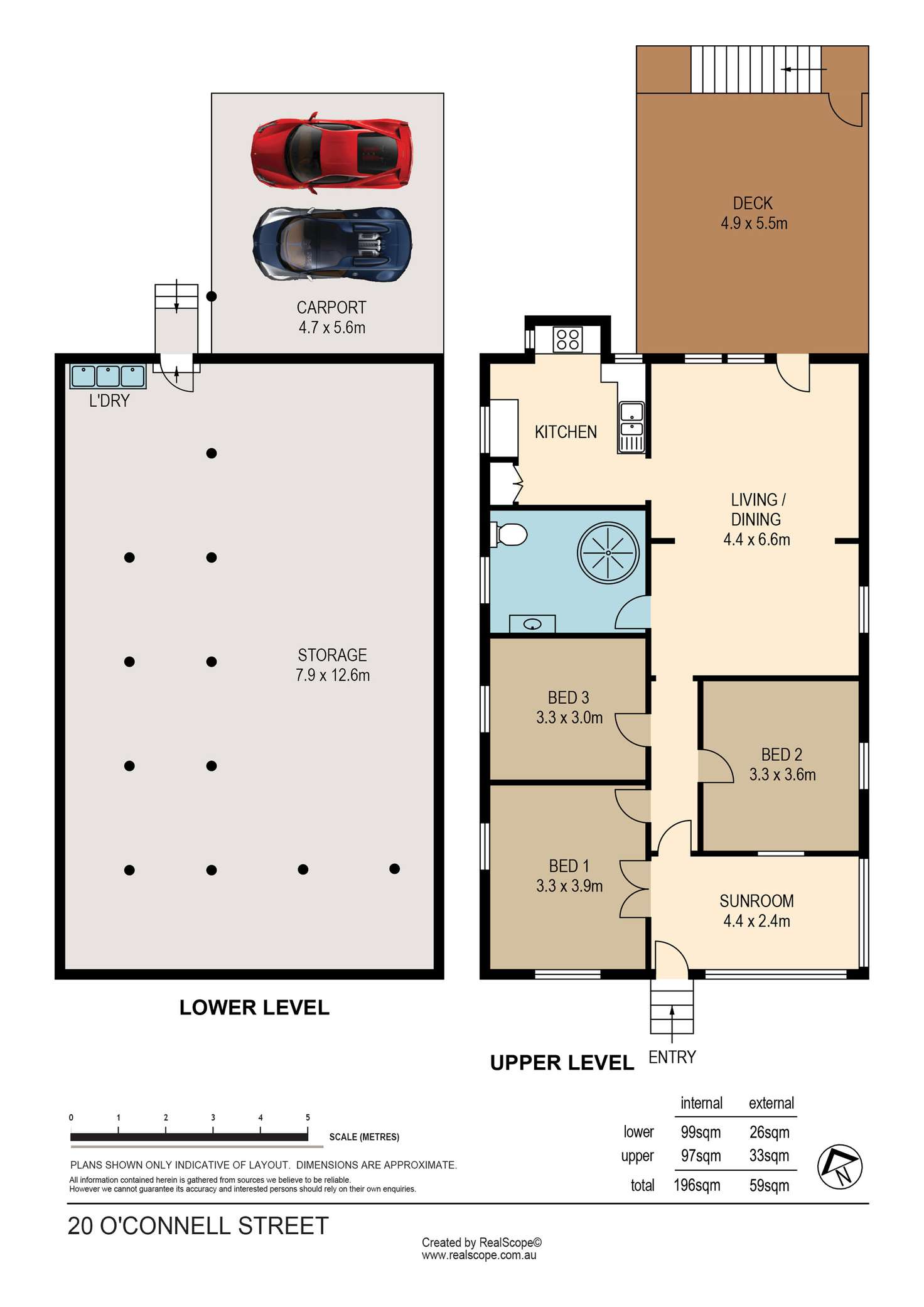 Floorplan of Homely house listing, 20 O'Connell Street, West End QLD 4101