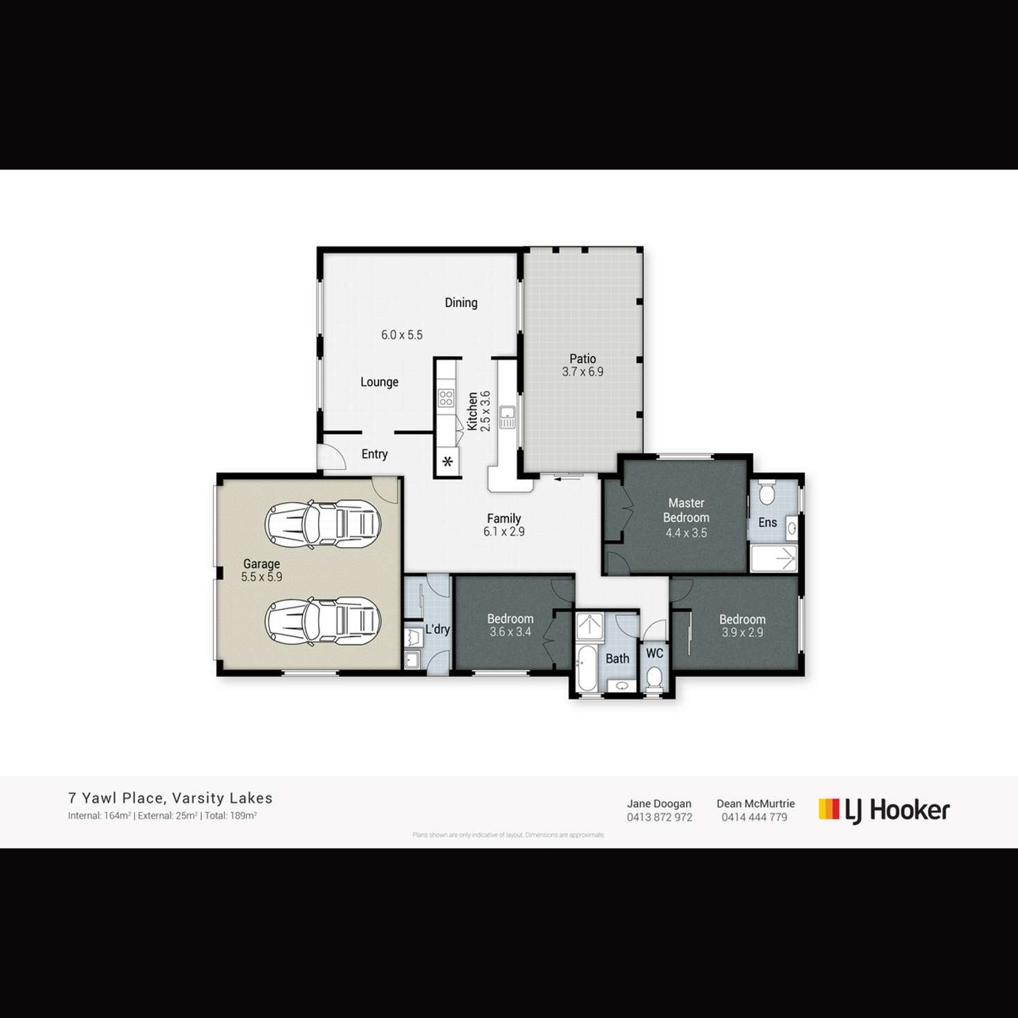 Floorplan of Homely house listing, 7 Yawl Place, Varsity Lakes QLD 4227