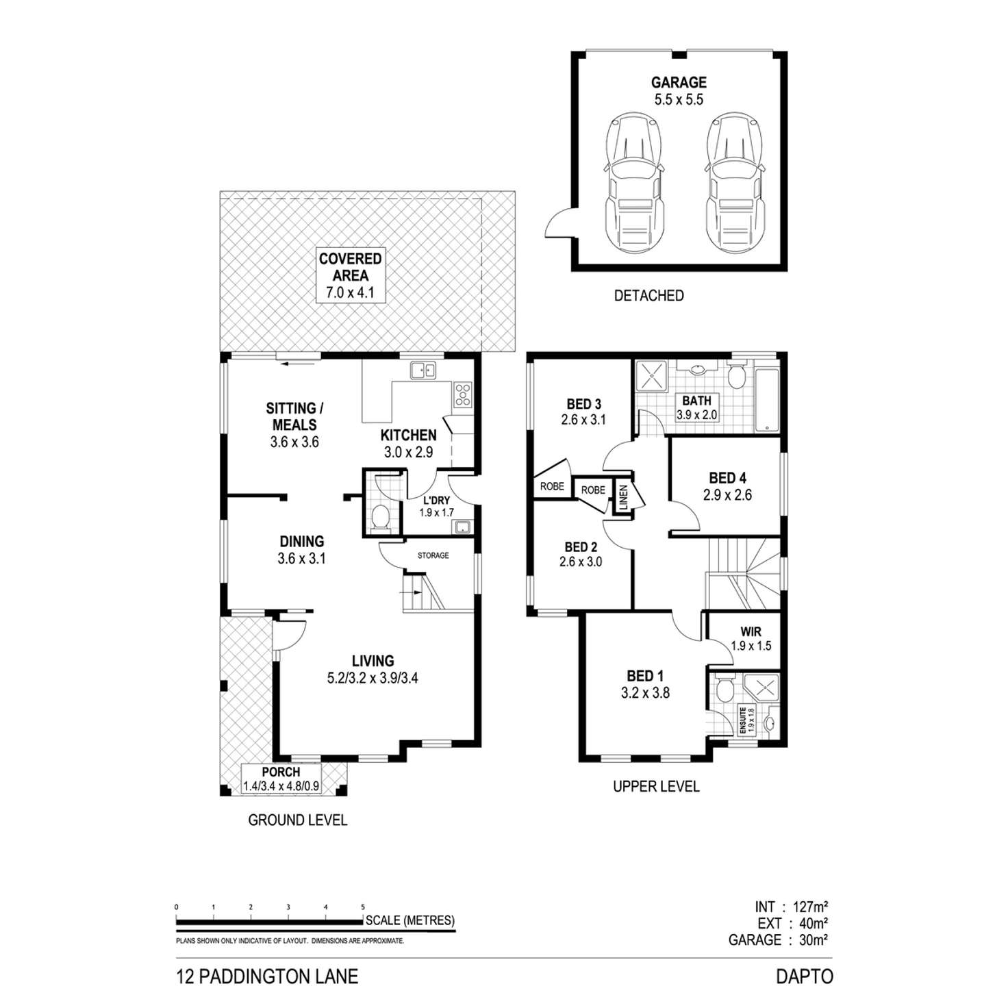 Floorplan of Homely house listing, 12 Paddington Lane, Dapto NSW 2530