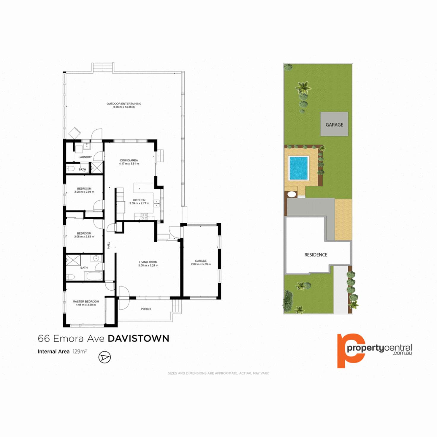 Floorplan of Homely house listing, 66 Emora Avenue, Davistown NSW 2251