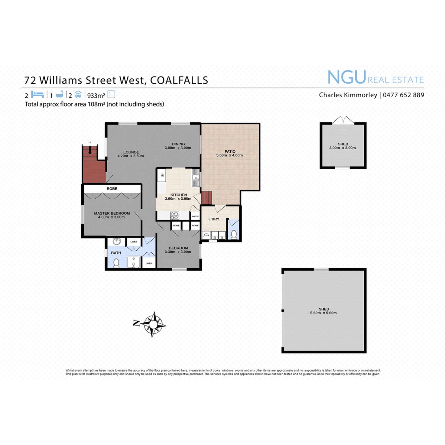 Floorplan of Homely house listing, 72 Williams Street West, Coalfalls QLD 4305
