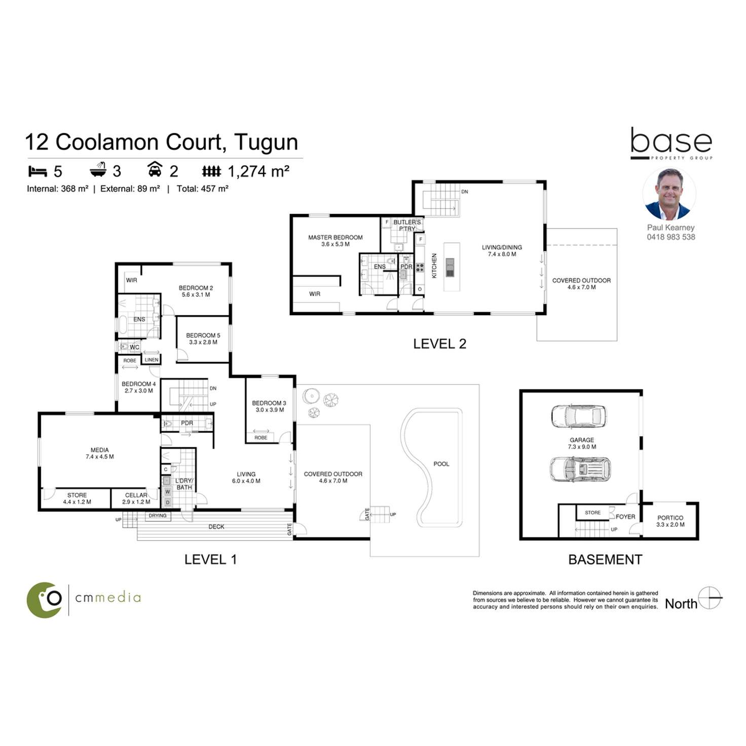 Floorplan of Homely house listing, 12 Coolamon Court, Tugun QLD 4224