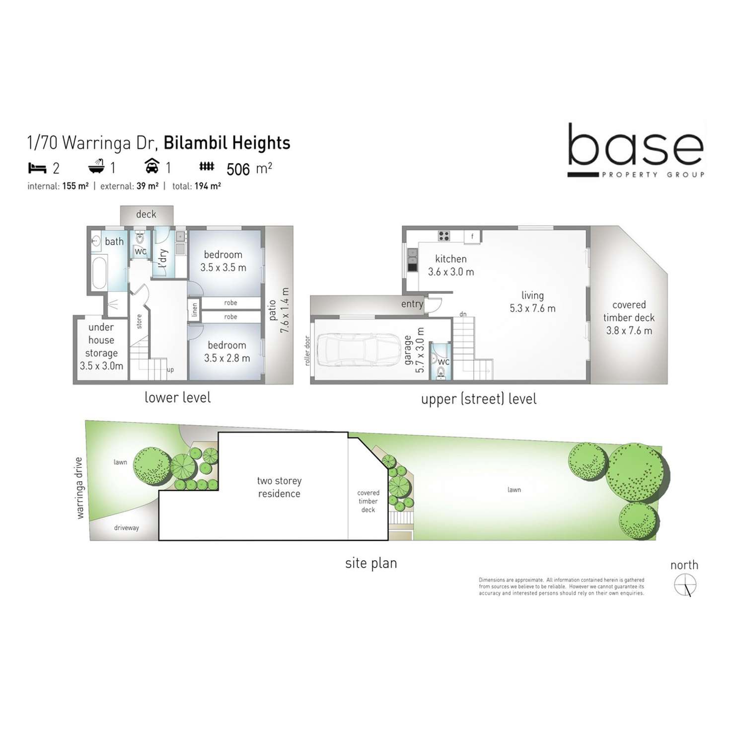 Floorplan of Homely semiDetached listing, 1/70 Warringa Drive, Bilambil Heights NSW 2486