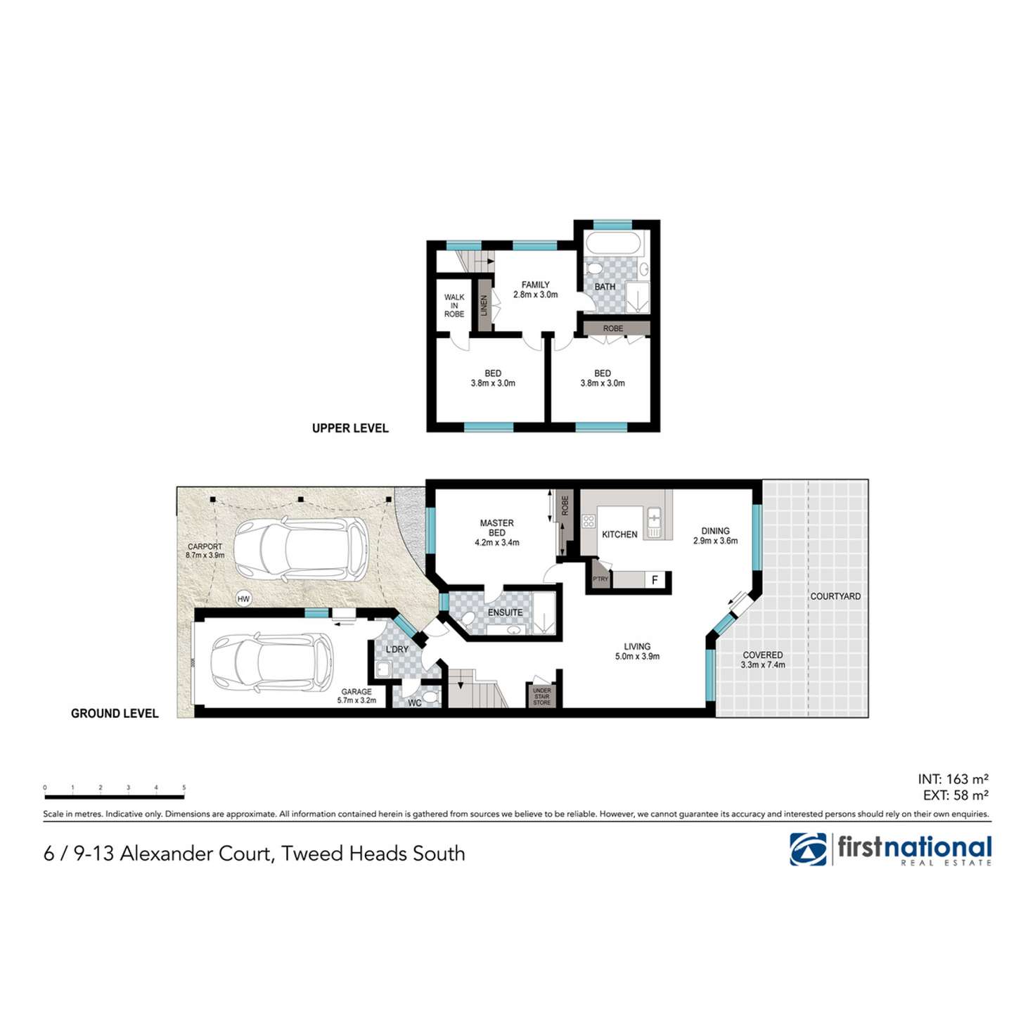 Floorplan of Homely townhouse listing, 6/9-13 Alexander Court, Tweed Heads South NSW 2486