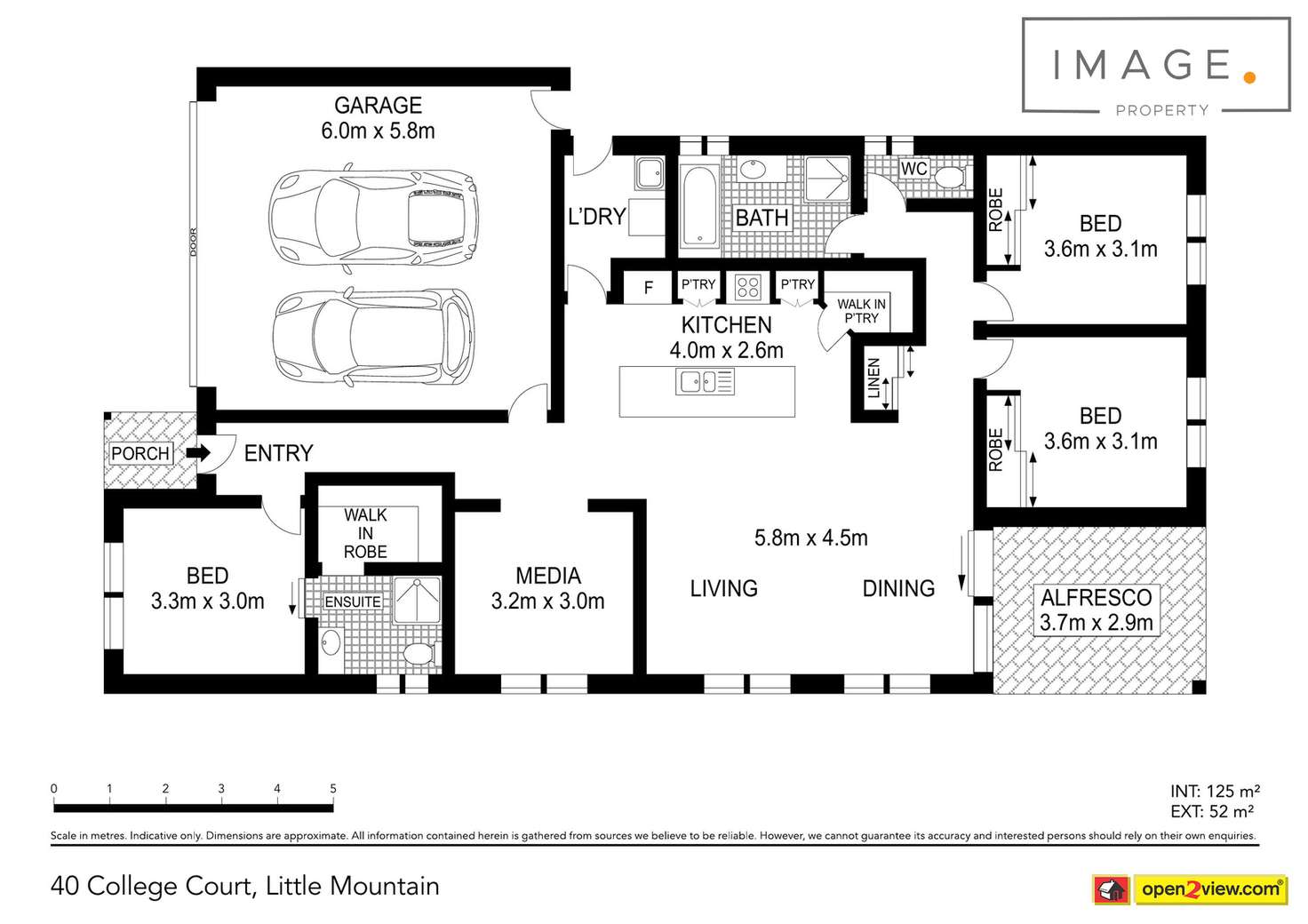 Floorplan of Homely house listing, 40 College Court, Little Mountain QLD 4551