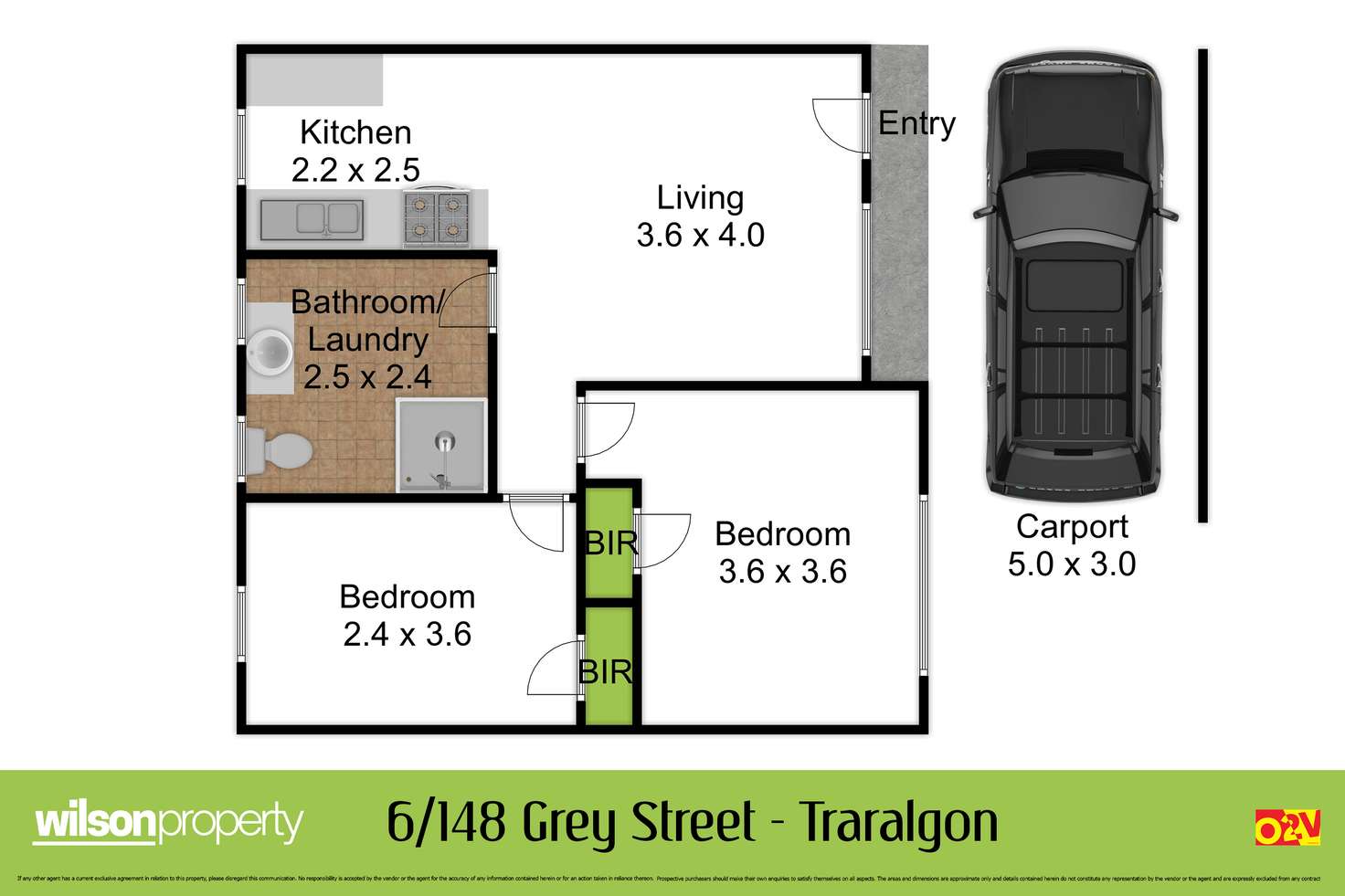 Floorplan of Homely house listing, 6/148-150 Grey Street, Traralgon VIC 3844