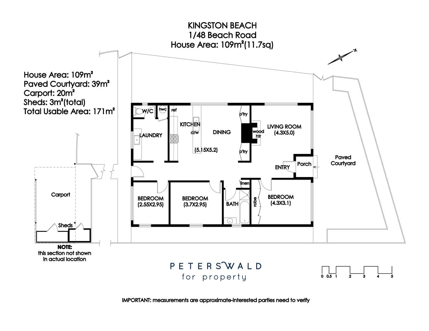 Floorplan of Homely house listing, 1/48 Beach Road, Kingston Beach TAS 7050