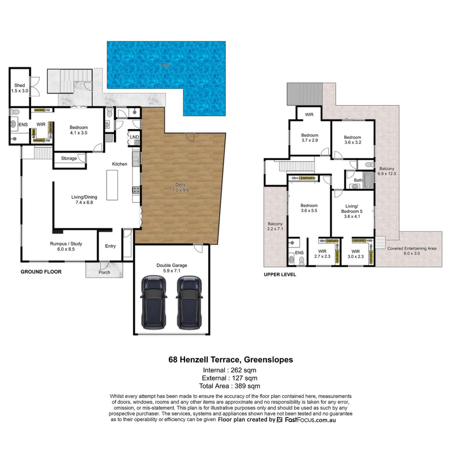 Floorplan of Homely house listing, 68 Henzell Terrace, Greenslopes QLD 4120