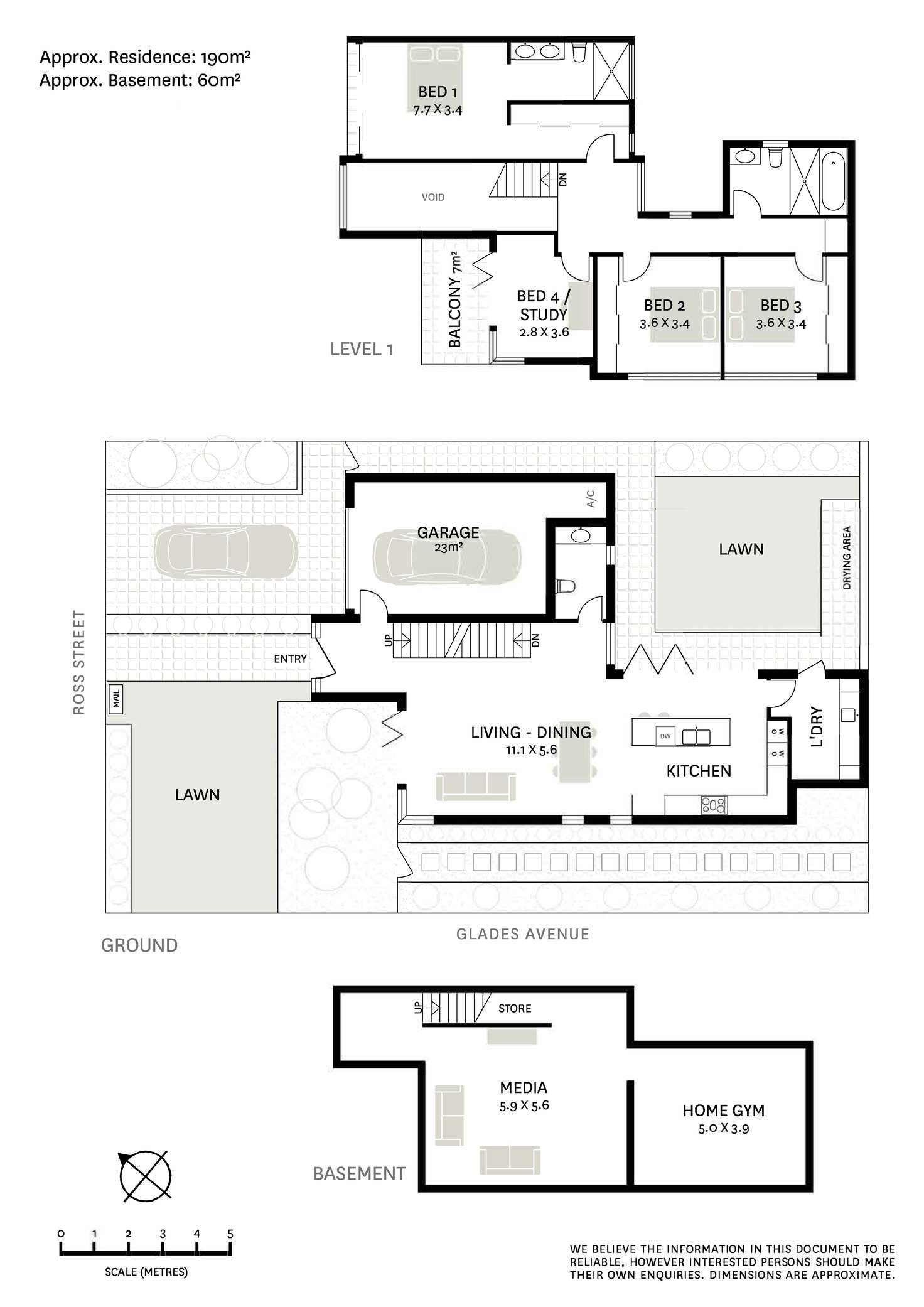 Floorplan of Homely house listing, 38 Ross Street, Gladesville NSW 2111