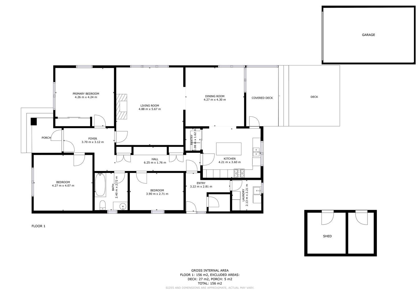 Floorplan of Homely house listing, 12 Burnett Street, New Norfolk TAS 7140