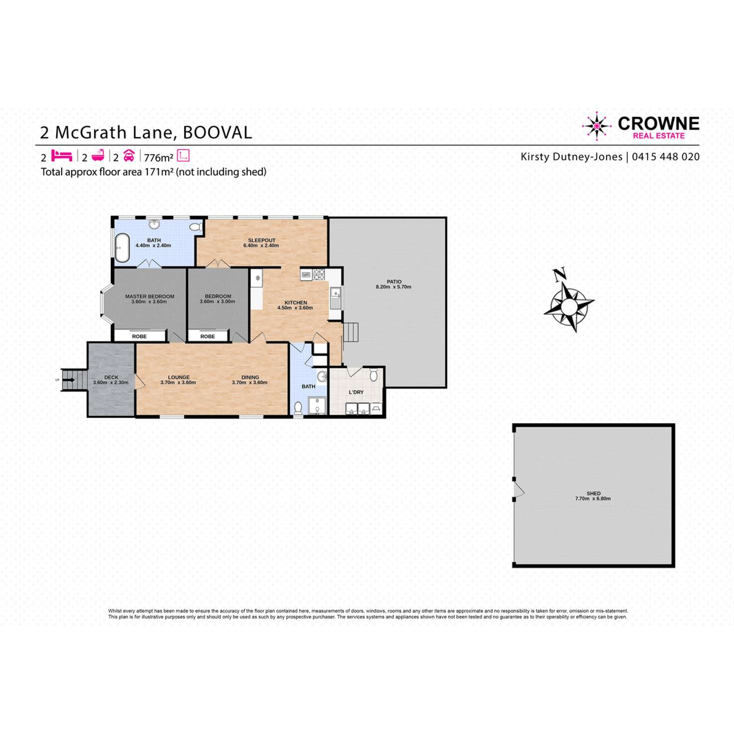 Floorplan of Homely house listing, 2 McGrath Lane, Booval QLD 4304