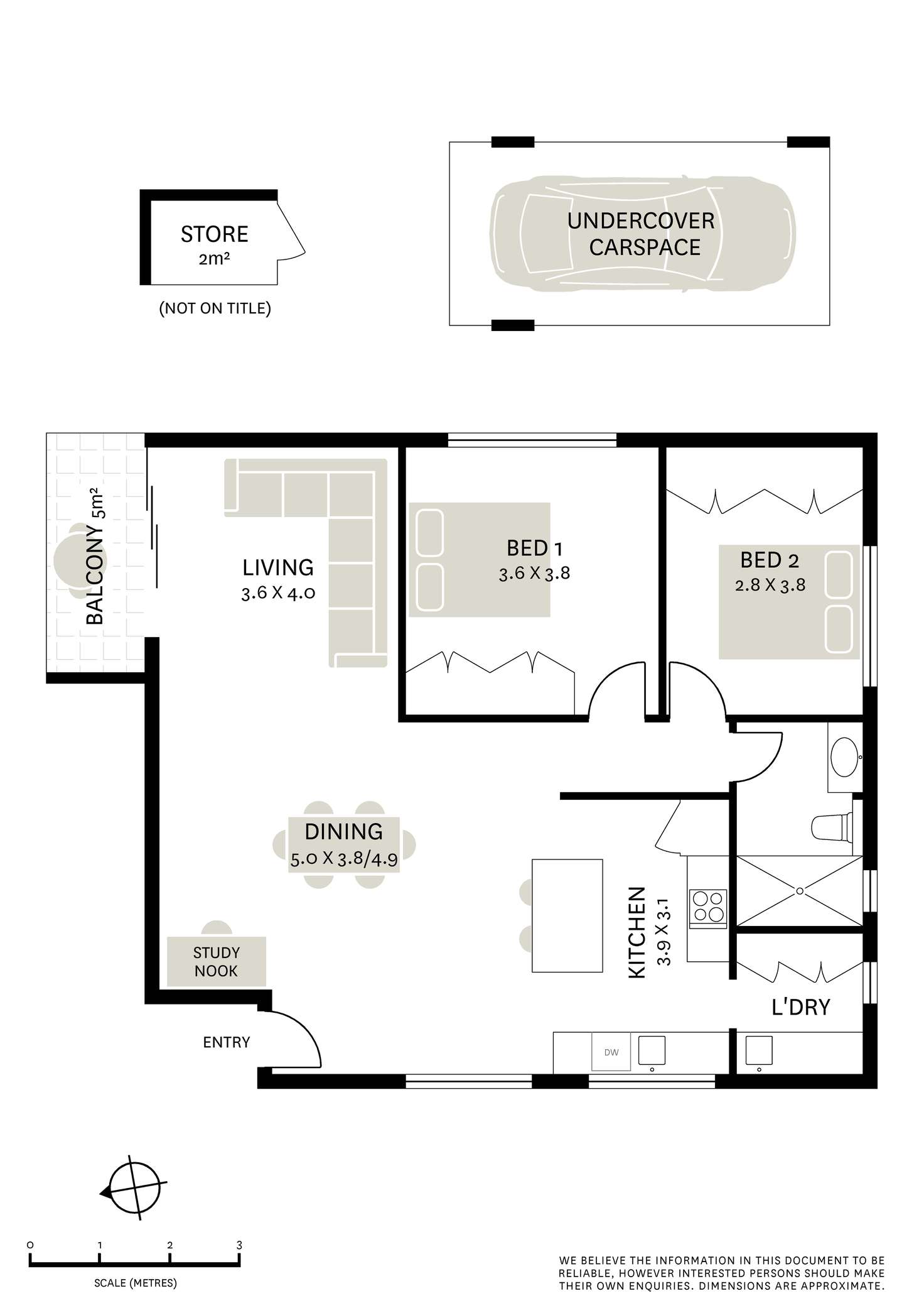 Floorplan of Homely apartment listing, 6/20 Church Street, Hunters Hill NSW 2110
