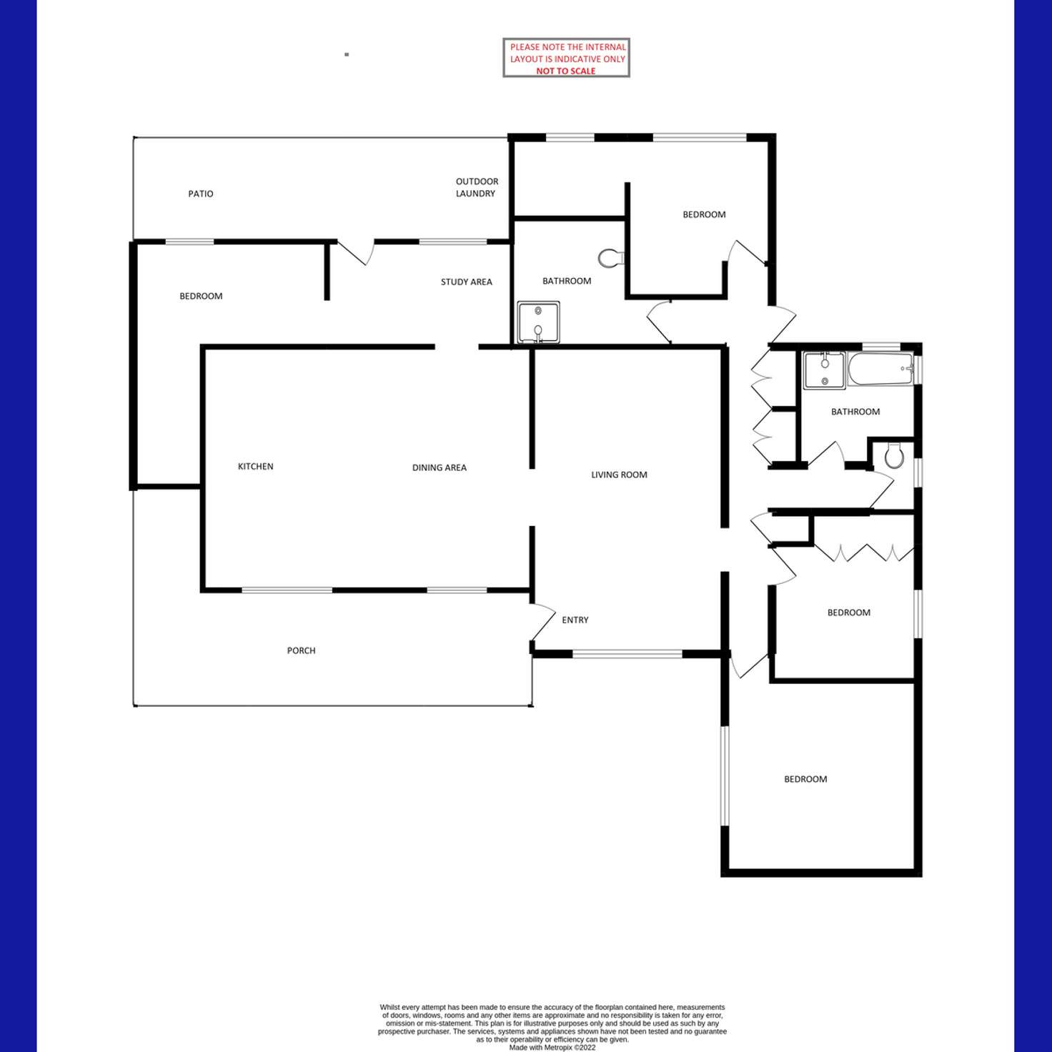 Floorplan of Homely acreageSemiRural listing, 73 Hayward Road, Martin WA 6110