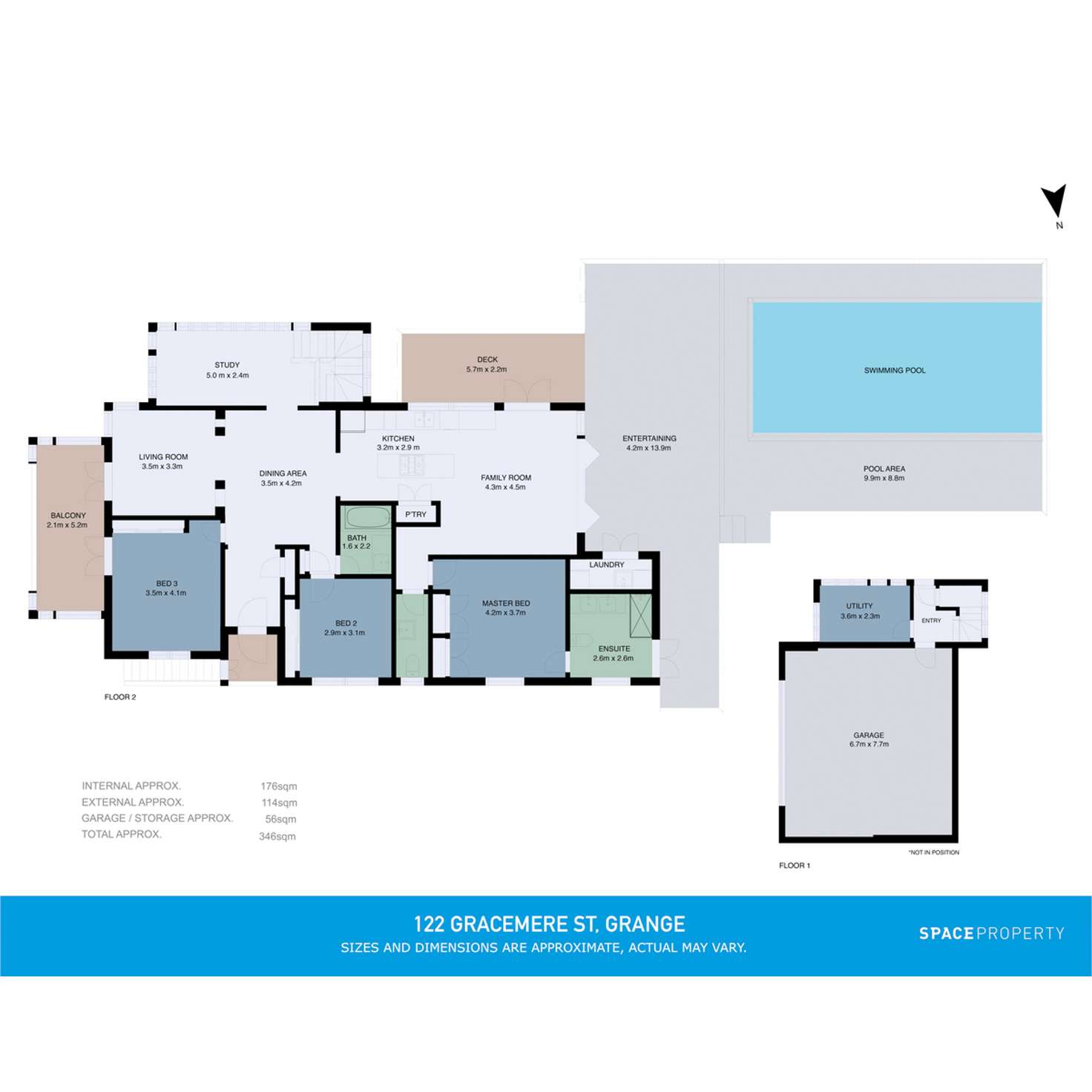 Floorplan of Homely house listing, 122 Gracemere Street, Grange QLD 4051