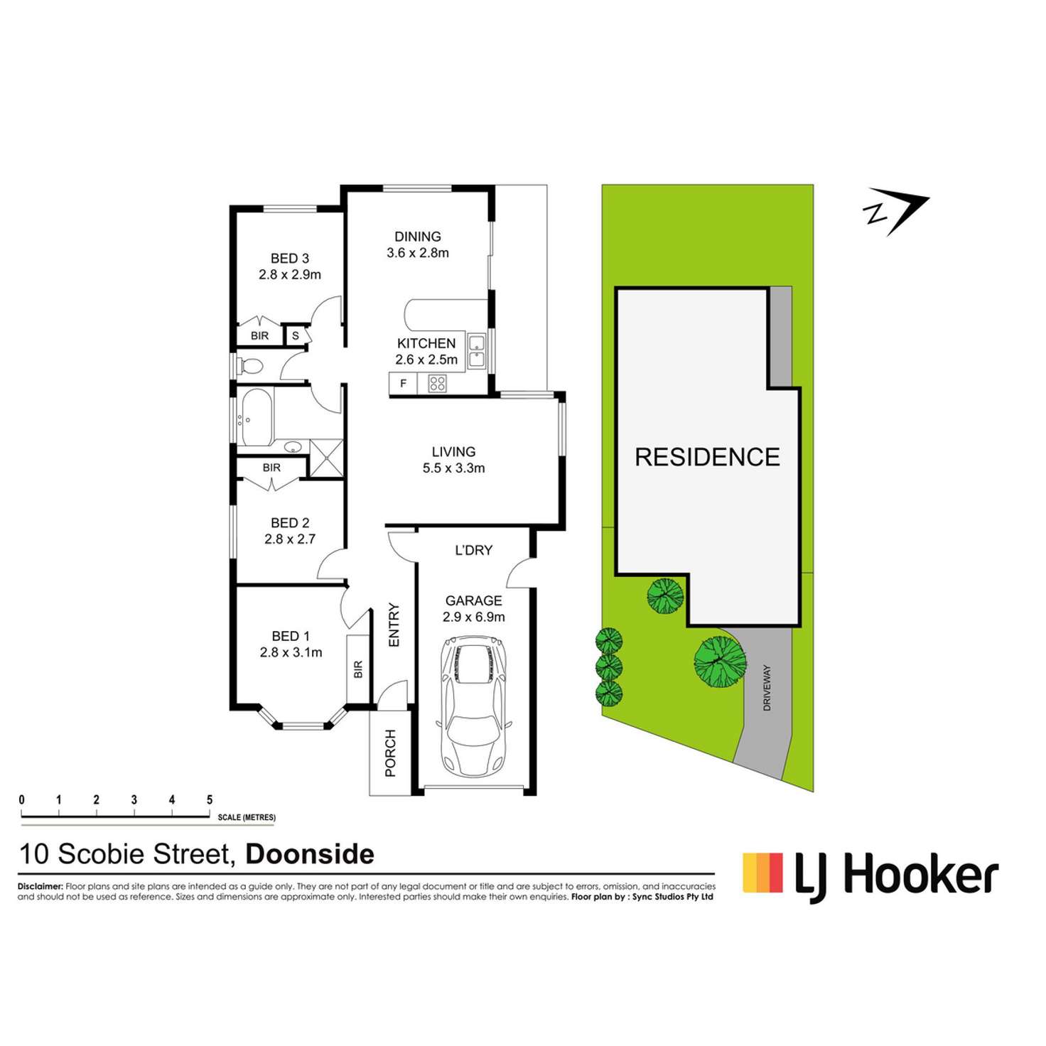 Floorplan of Homely house listing, 10 Scobie Street, Doonside NSW 2767