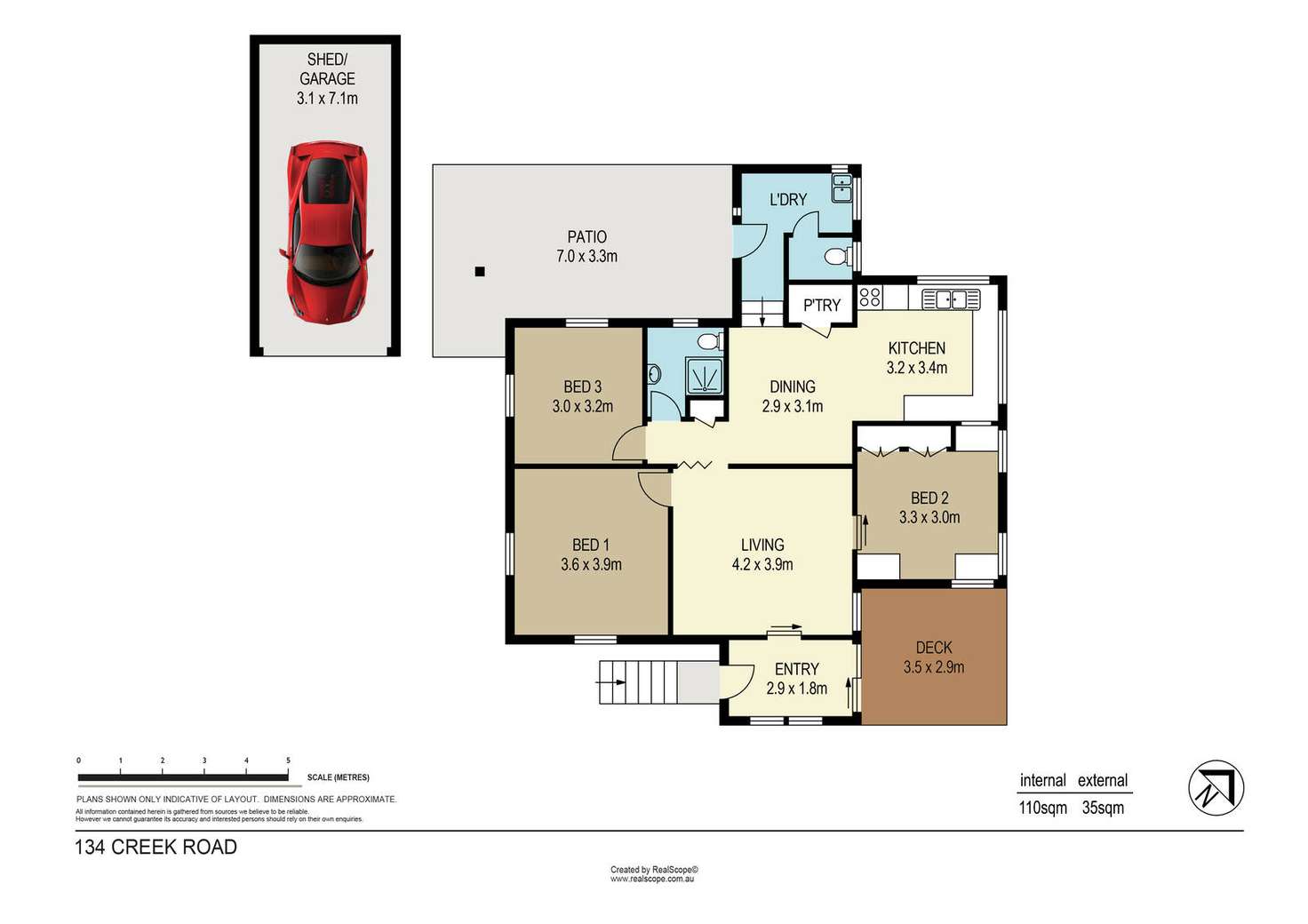 Floorplan of Homely house listing, 134 Creek Road, Mount Gravatt East QLD 4122