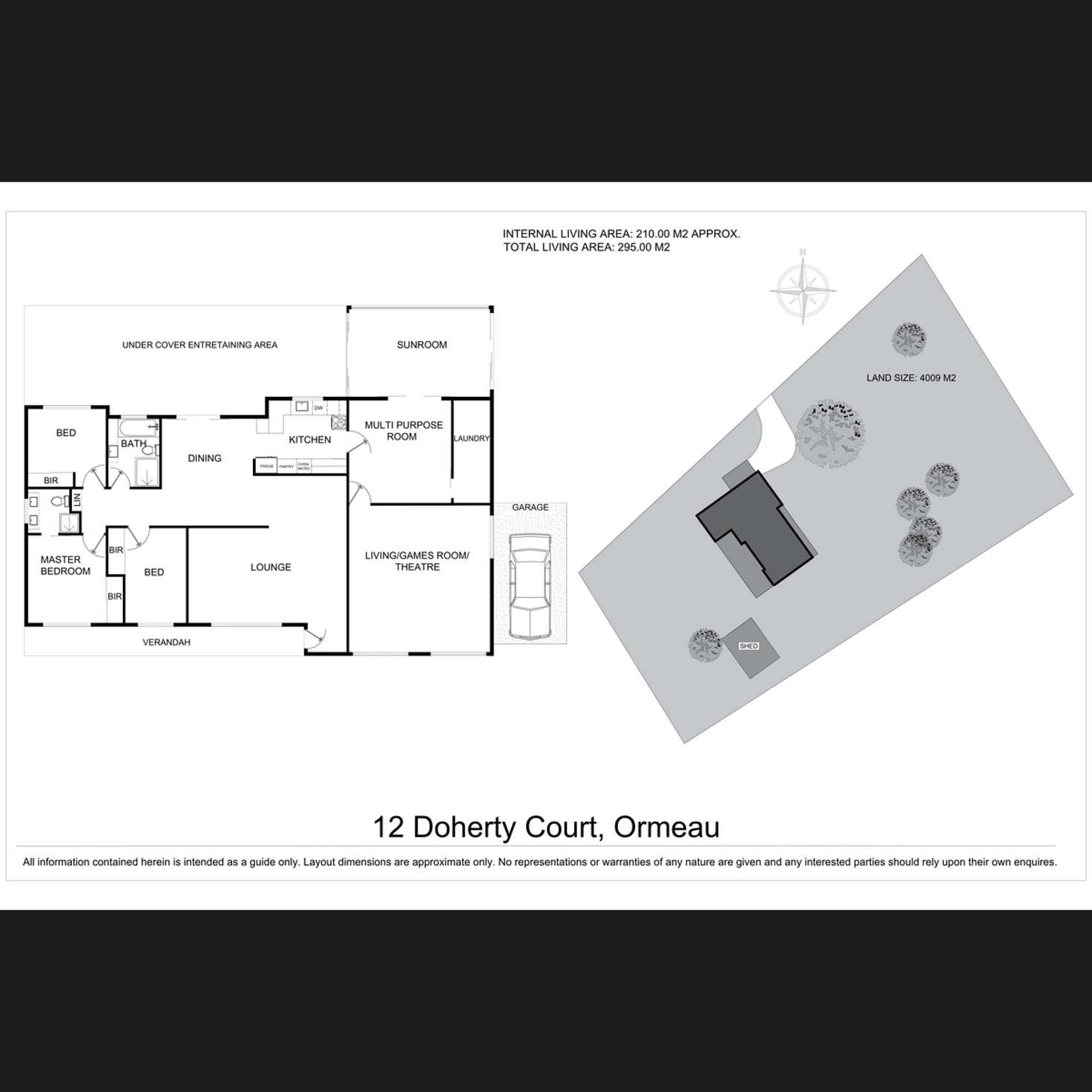 Floorplan of Homely house listing, 12 Doherty Court, Ormeau QLD 4208