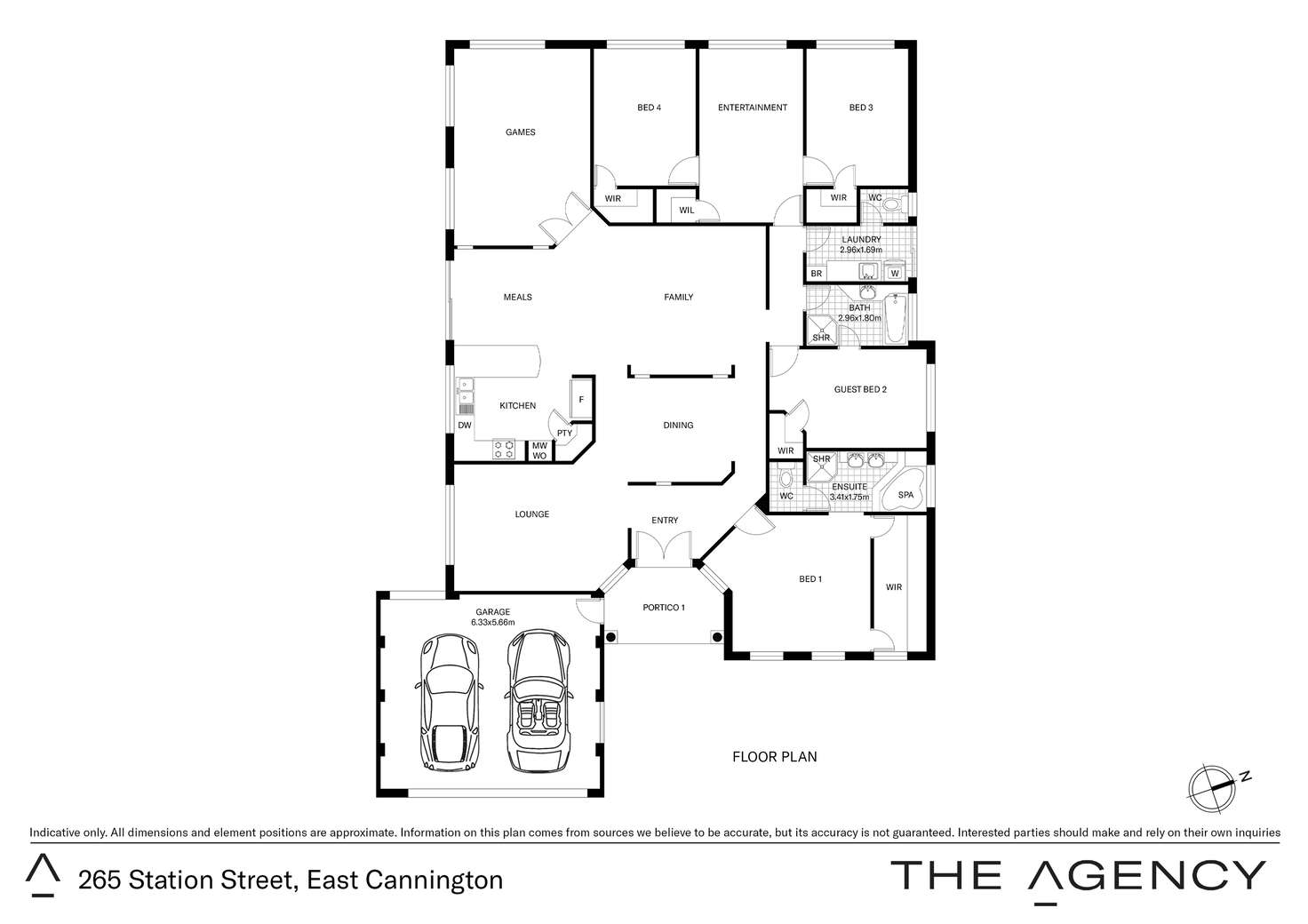 Floorplan of Homely house listing, 265 Station Street, East Cannington WA 6107