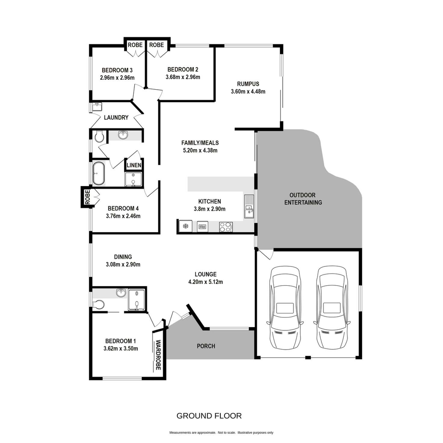 Floorplan of Homely house listing, 9 Rees Close, Eagle Vale NSW 2558