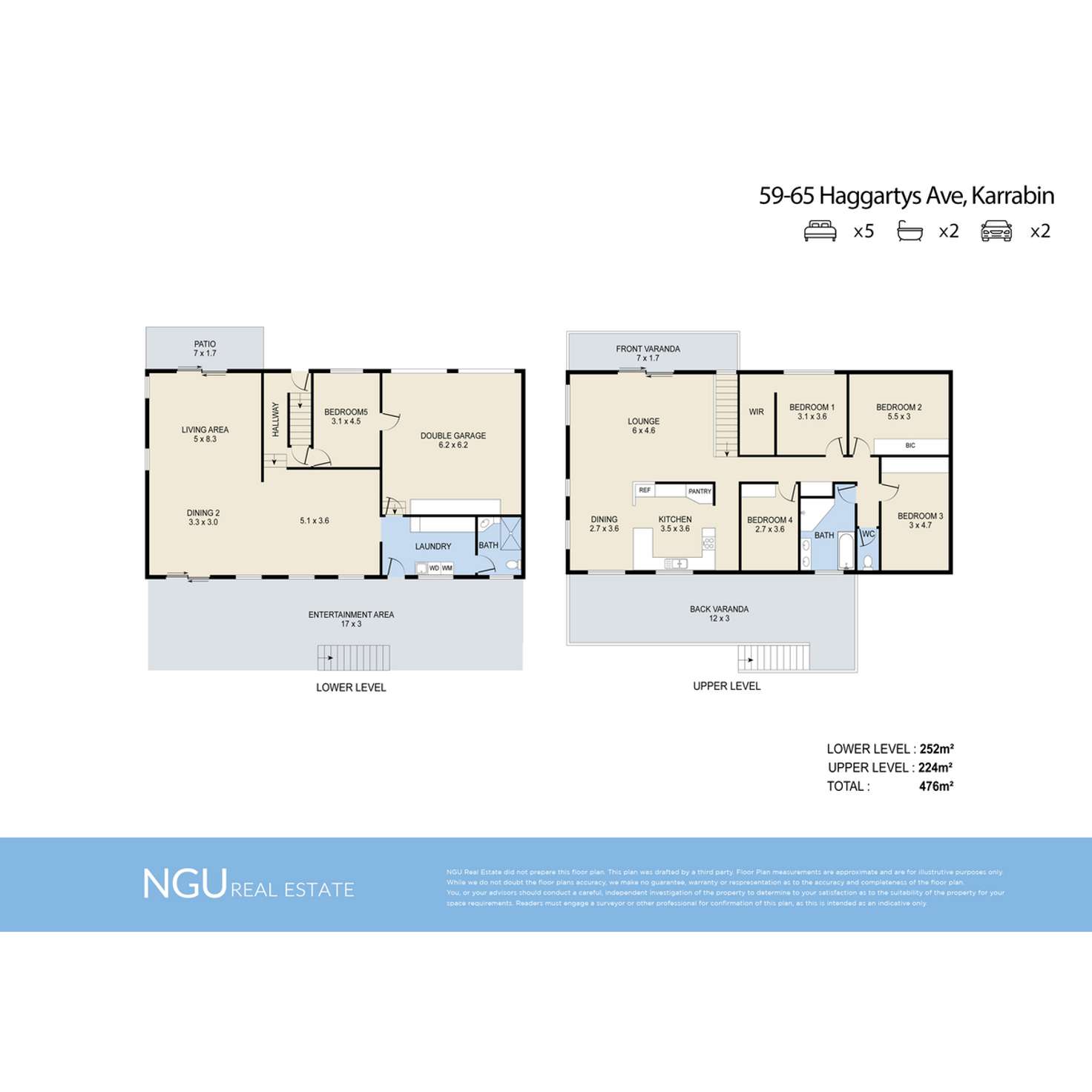 Floorplan of Homely house listing, 59-65 Haggartys Avenue, Karrabin QLD 4306