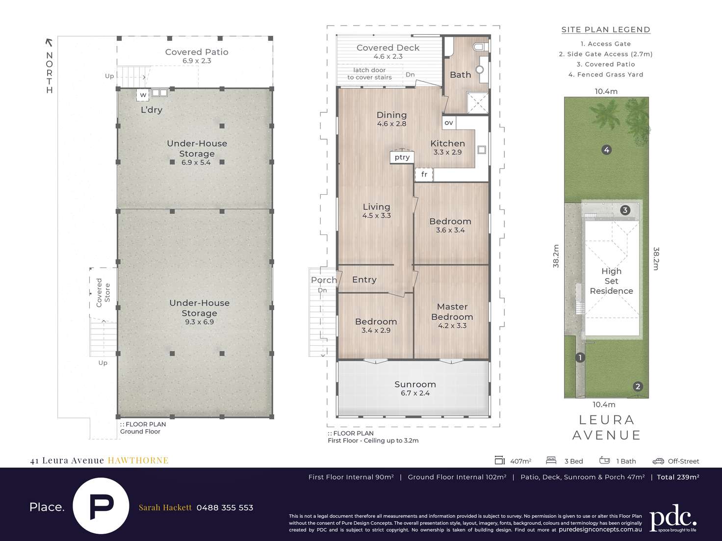 Floorplan of Homely house listing, 41 Leura Avenue, Hawthorne QLD 4171