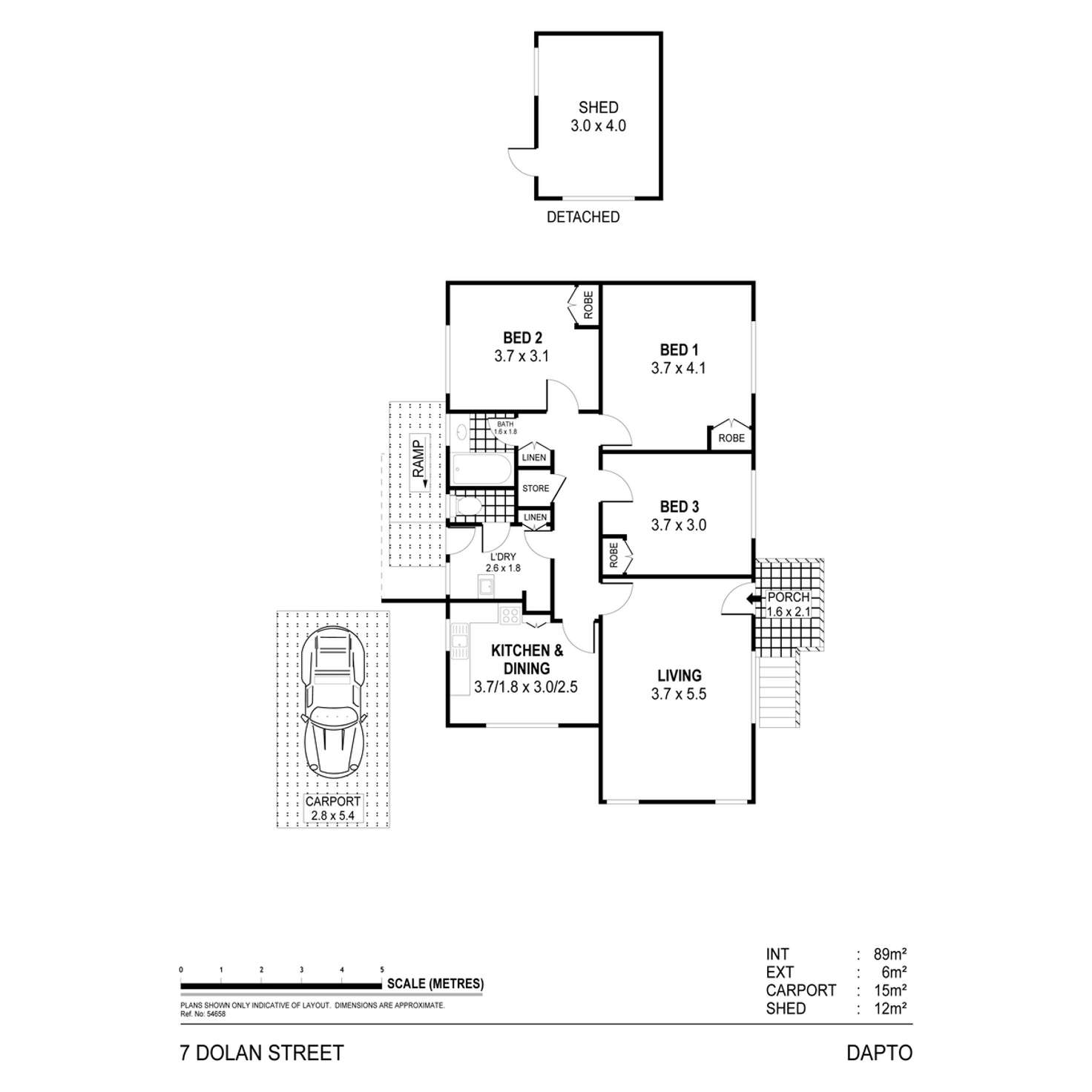 Floorplan of Homely house listing, 7 Dolan Street, Dapto NSW 2530