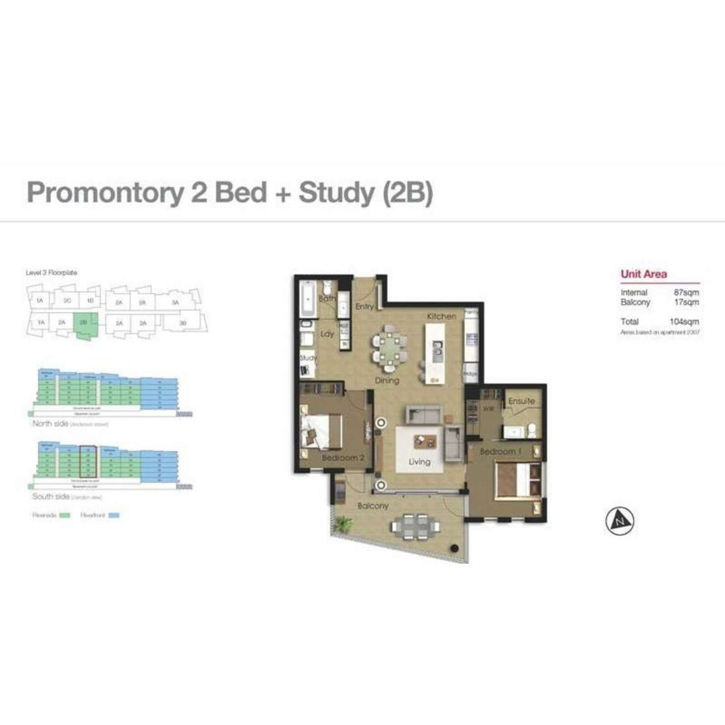 Floorplan of Homely apartment listing, 25 Anderson Street, Kangaroo Point QLD 4169