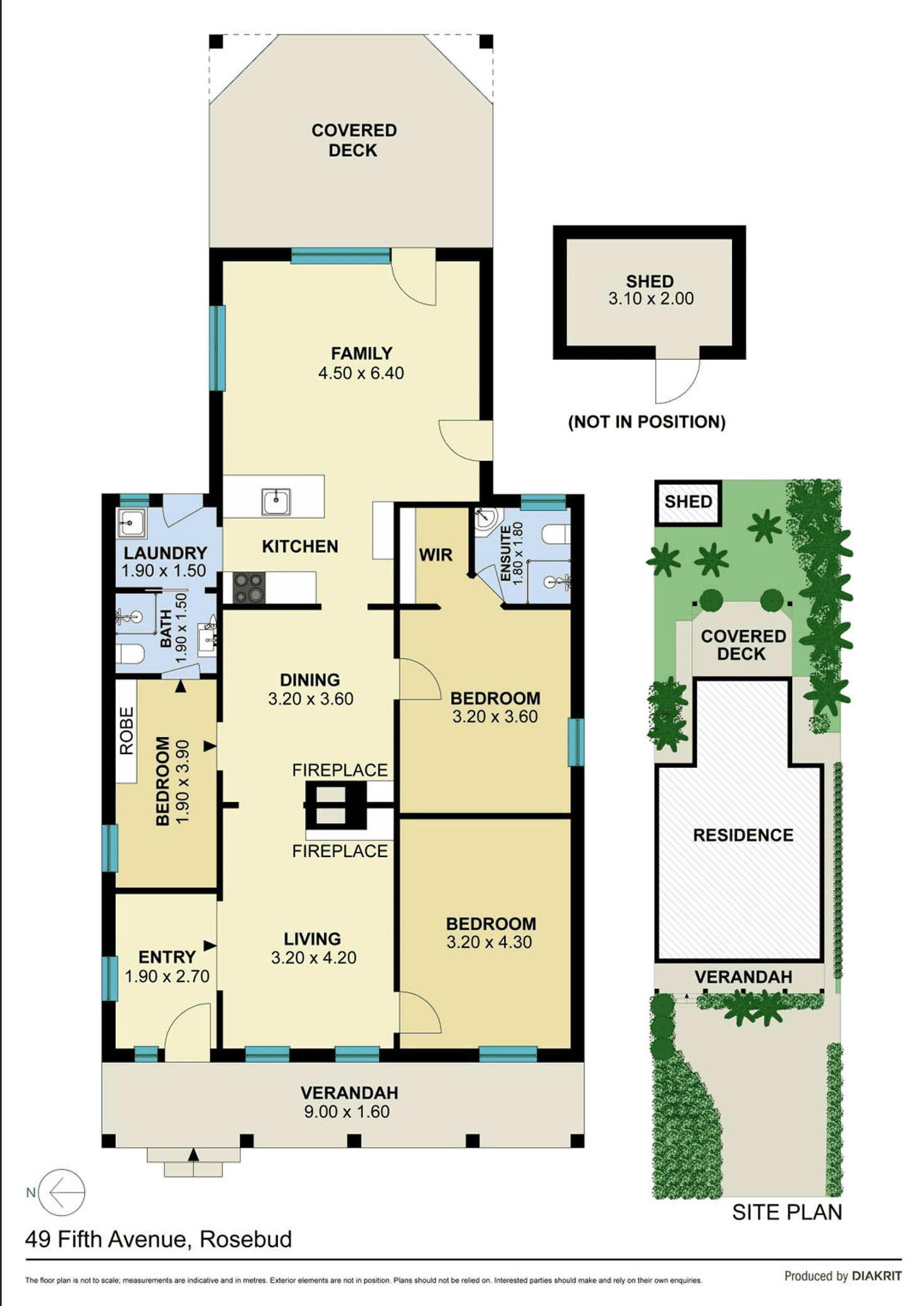 Floorplan of Homely house listing, 49 Fifth Avenue, Rosebud VIC 3939