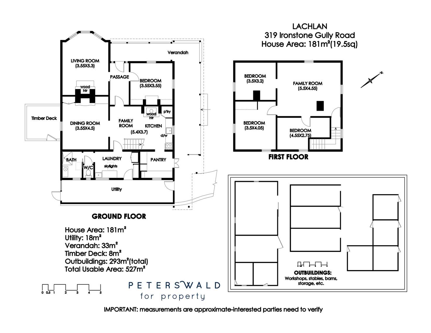 Floorplan of Homely house listing, 319 Ironstone Gully Road, Lachlan TAS 7140
